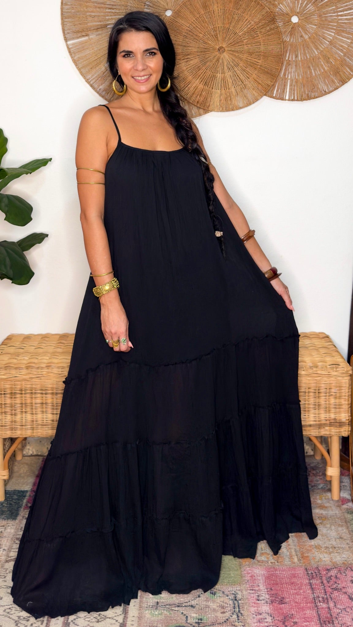 Damage Basa Maxi Dress