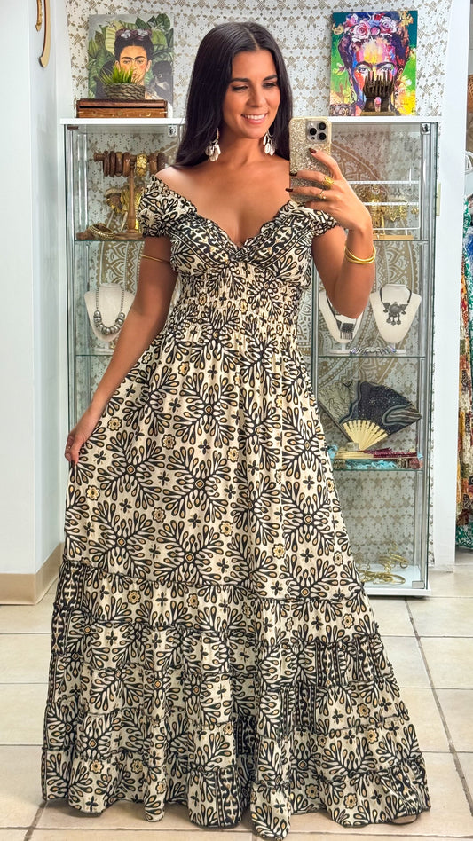 Peasant Maxi Dress