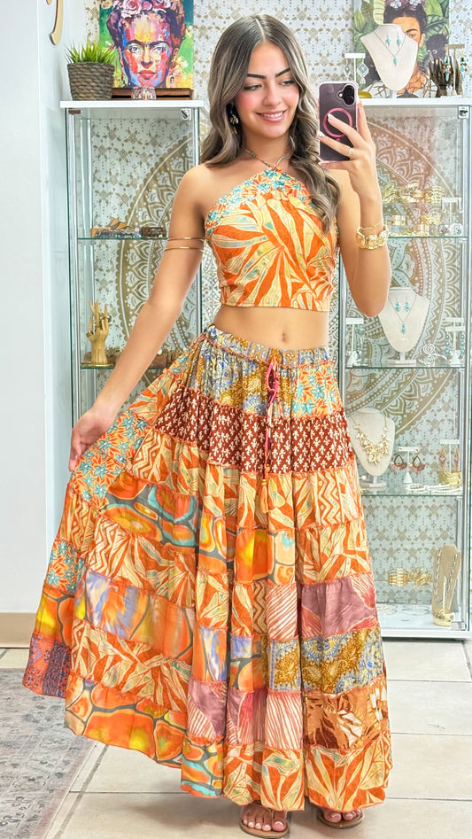 Hippie Patchwork Skirt