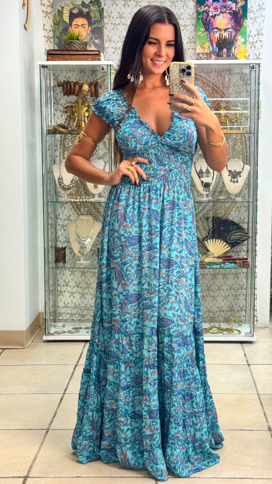 Peasant Maxi Dress