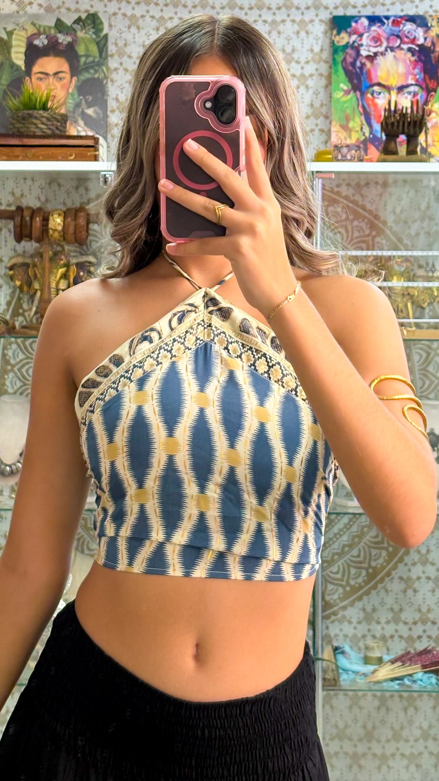 Solani Patchwork Top