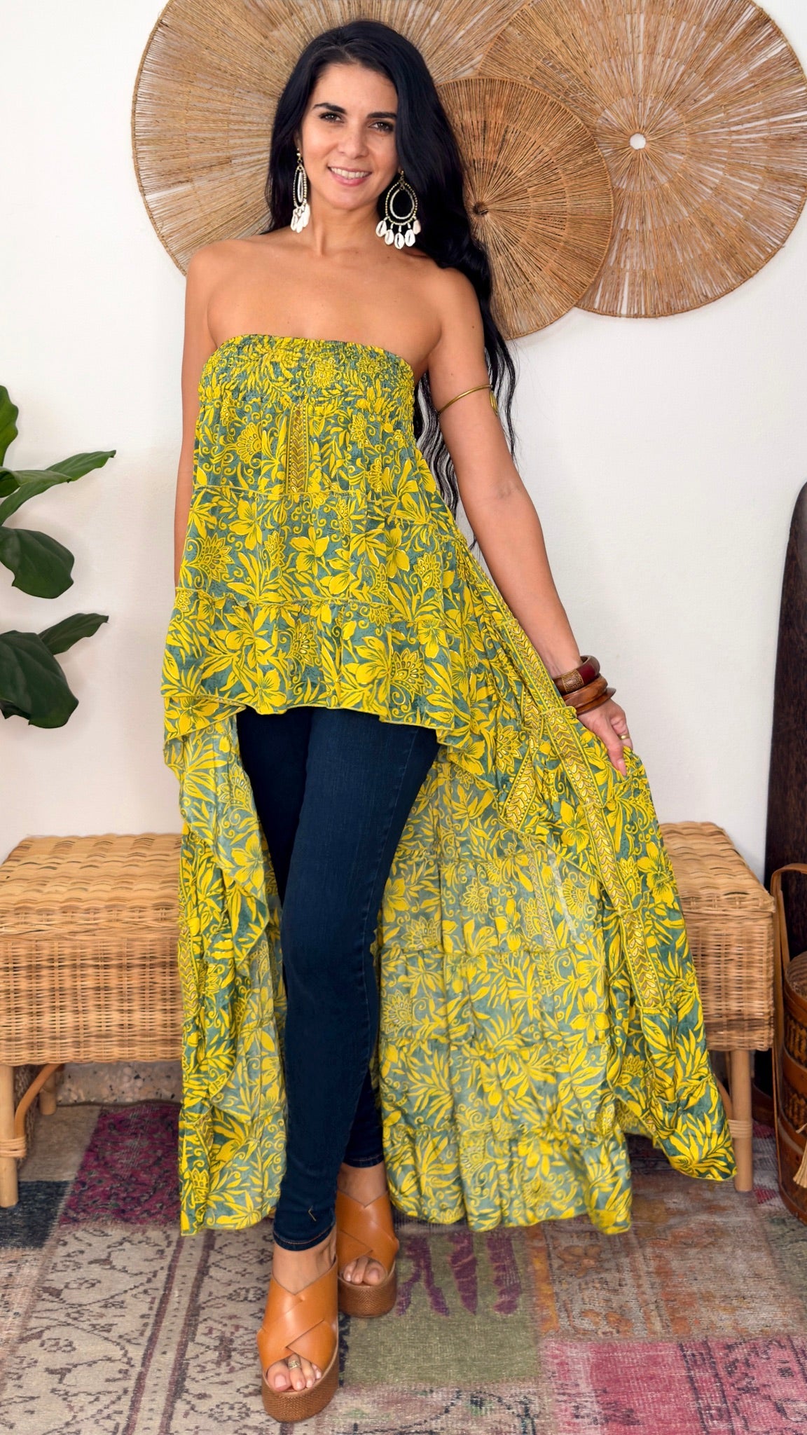 Mar High-Low Skirt