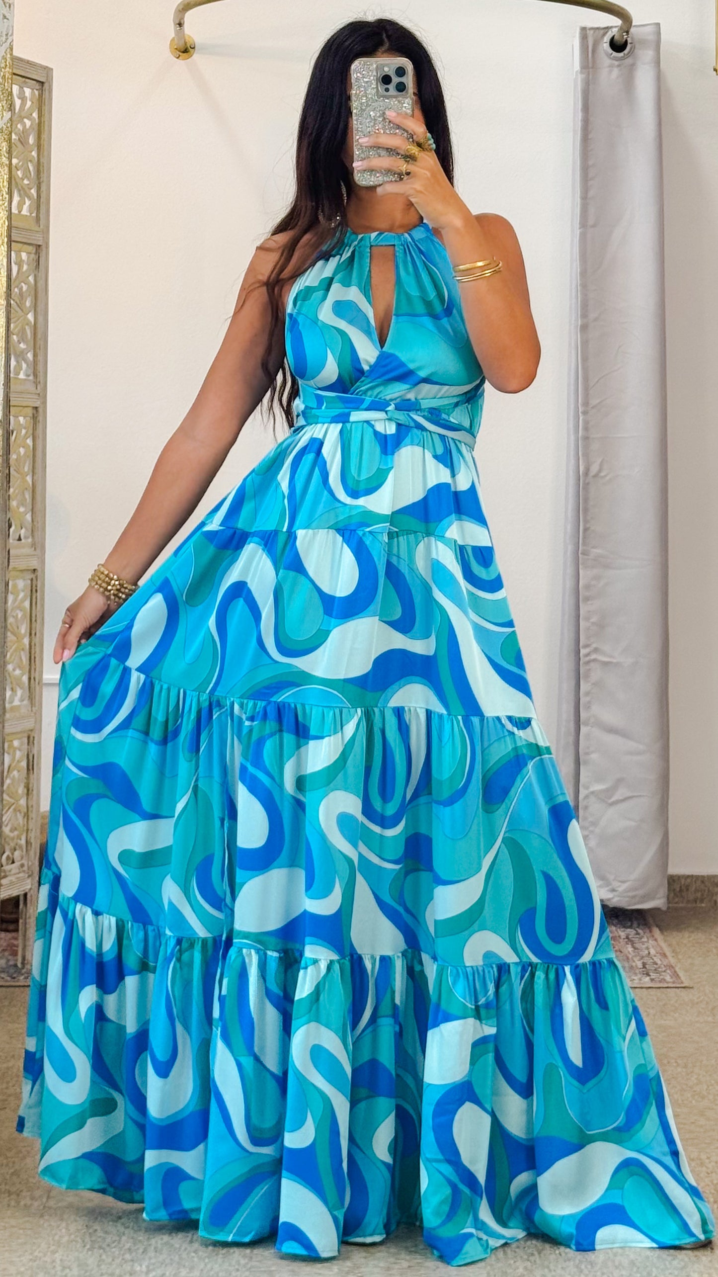 Azariel Dress- Blue