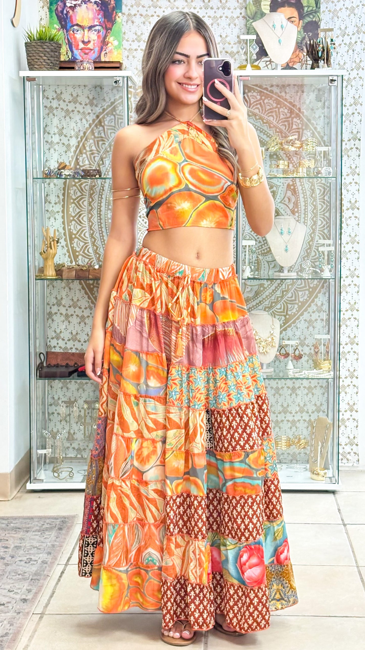 Hippie Patchwork Skirt