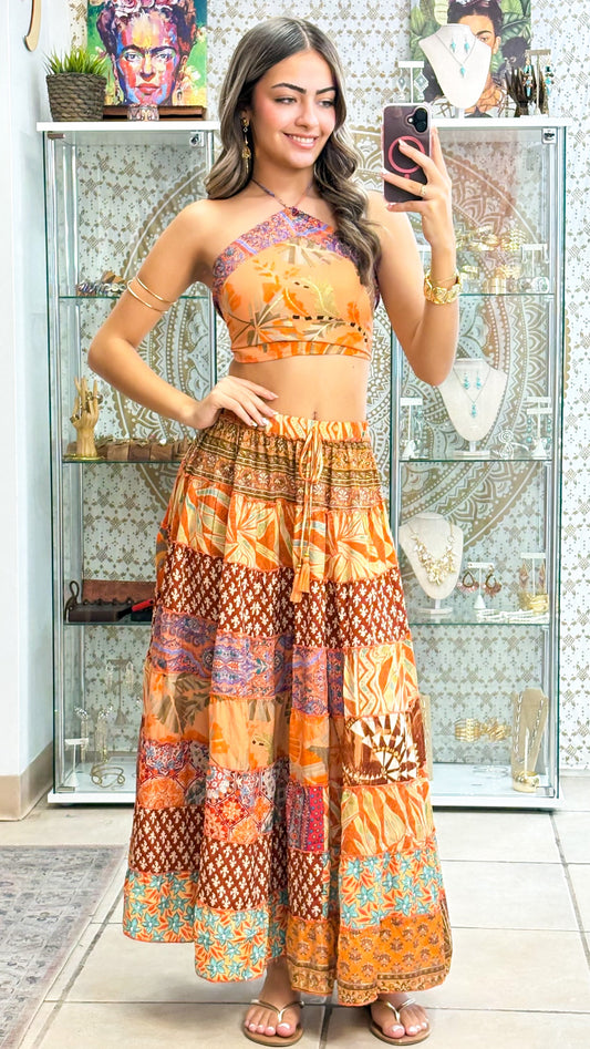 Hippie Patchwork Skirt