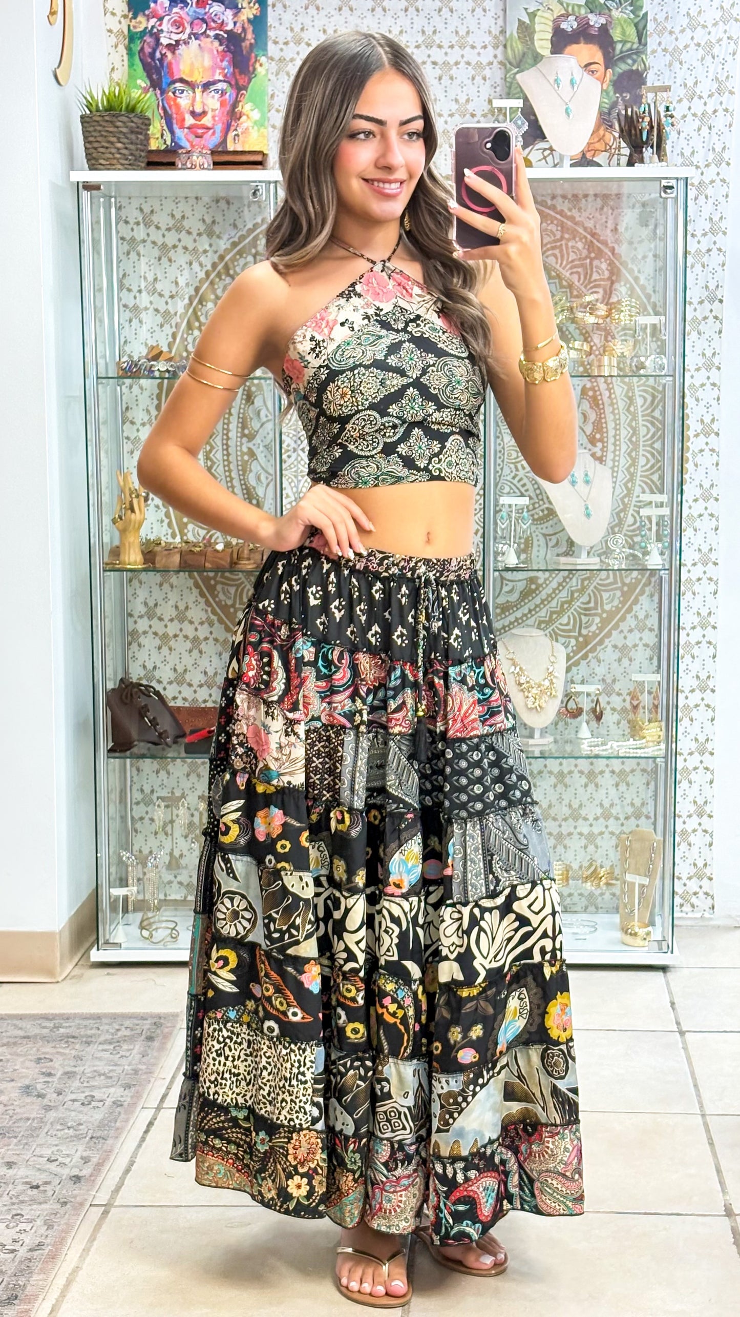 Hippie Patchwork Skirt