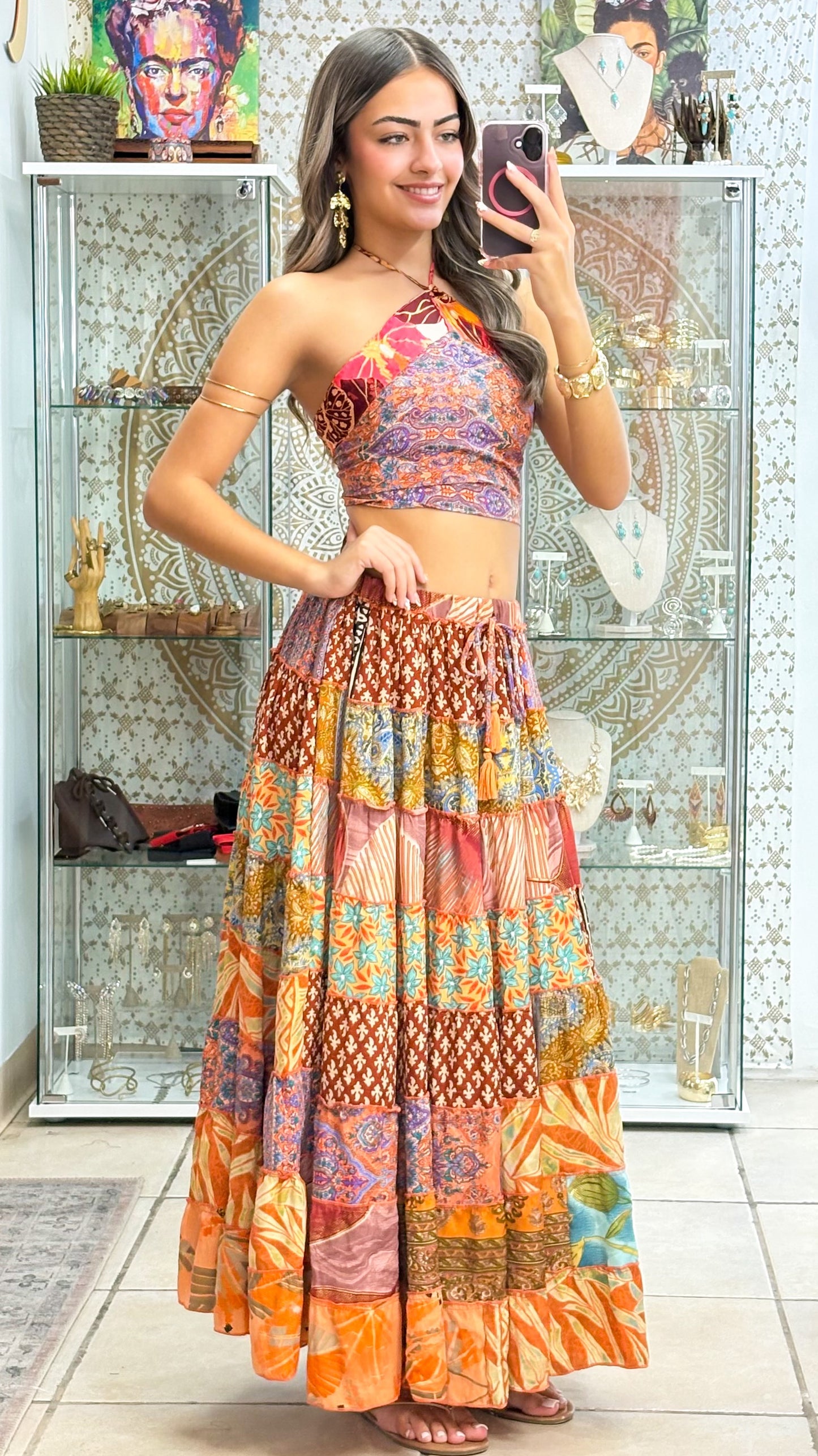 Hippie Patchwork Skirt