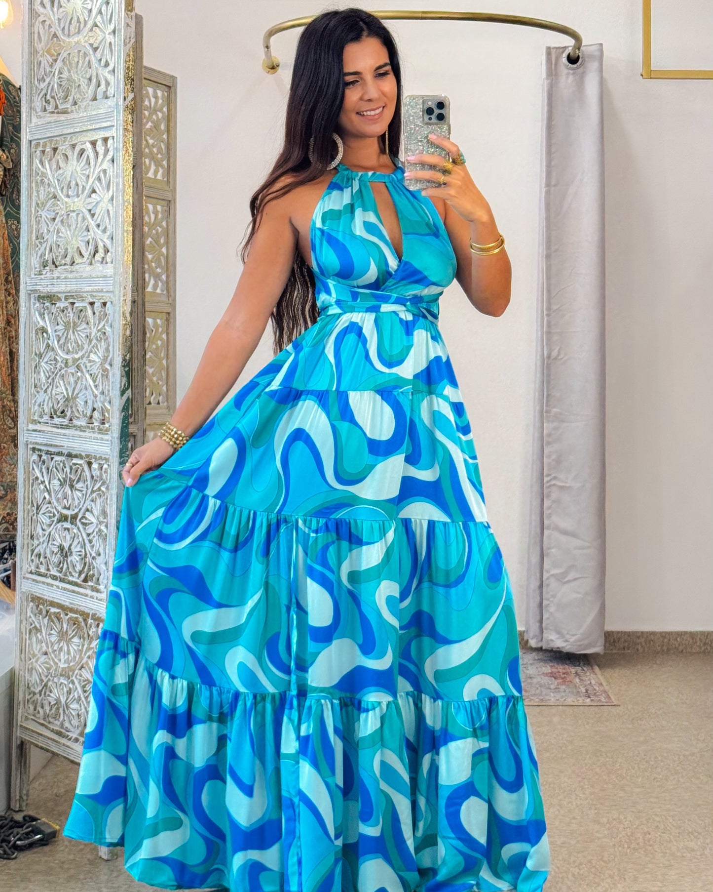 Azariel Dress- Blue