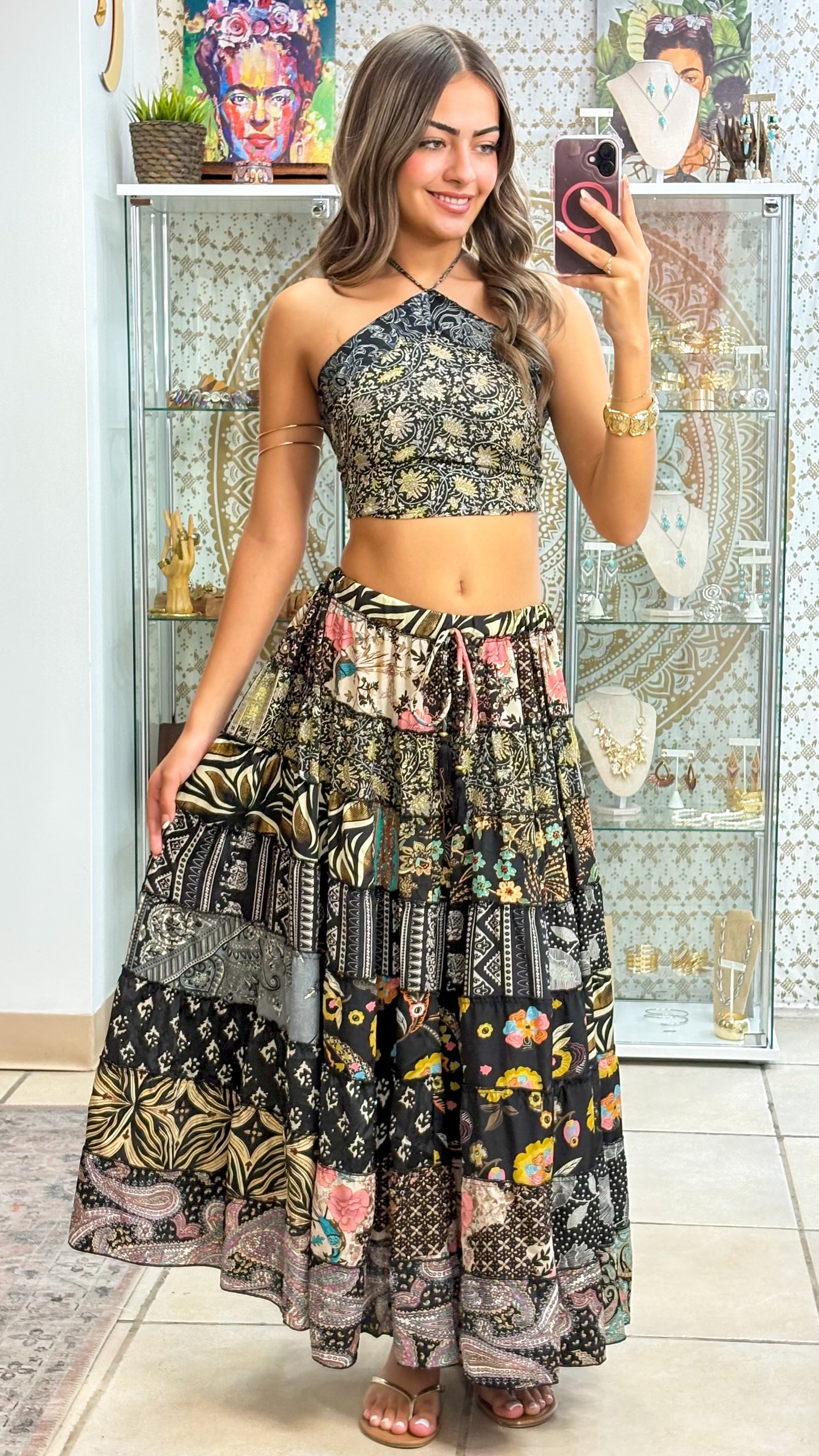 Hippie Patchwork Skirt