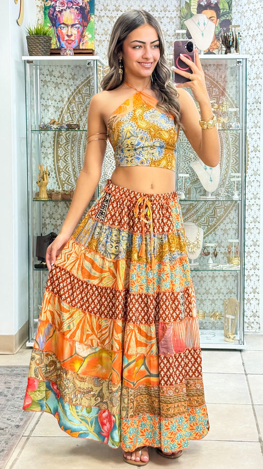 Hippie Patchwork Skirt