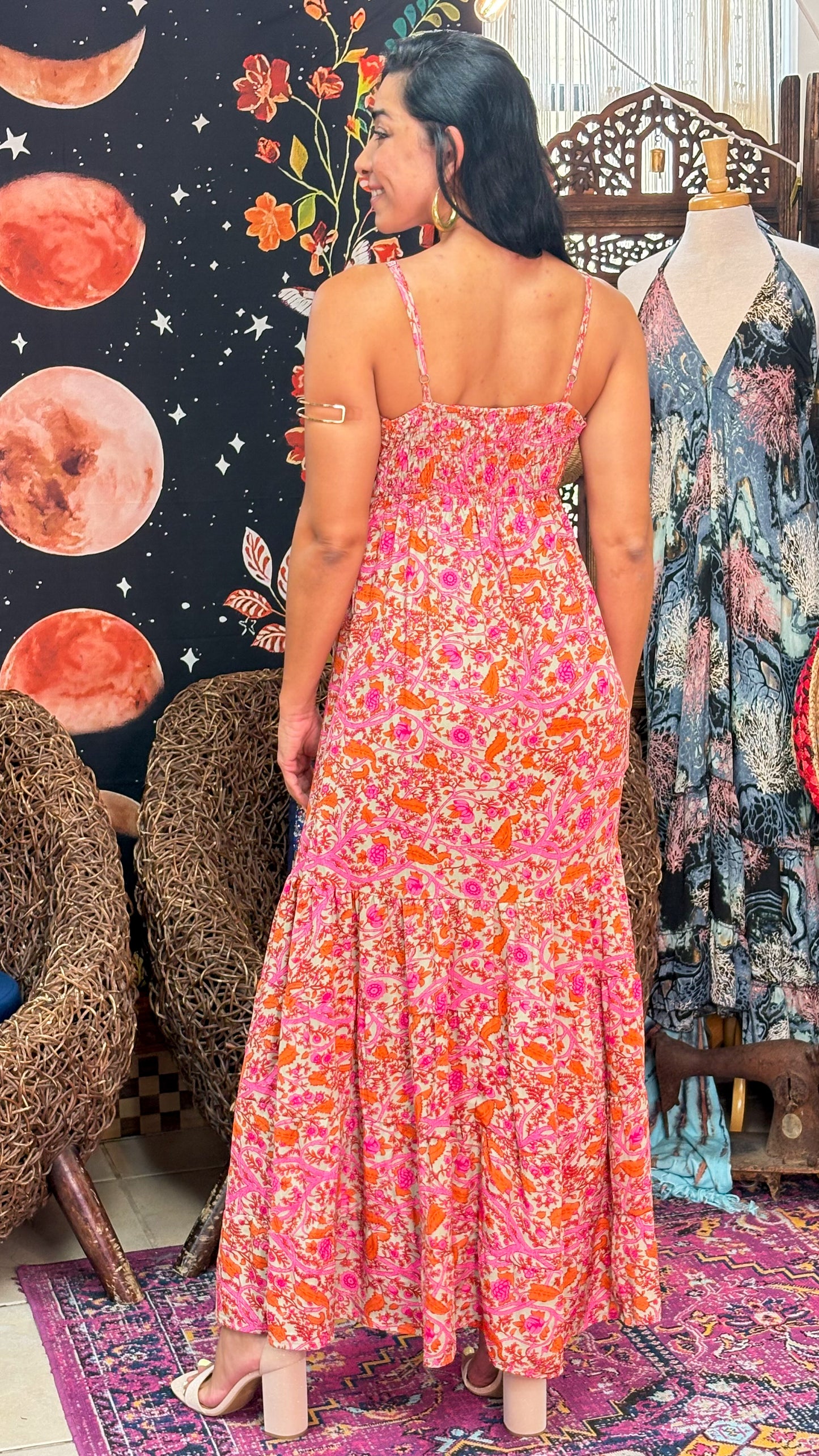 Kora Sateen Dress