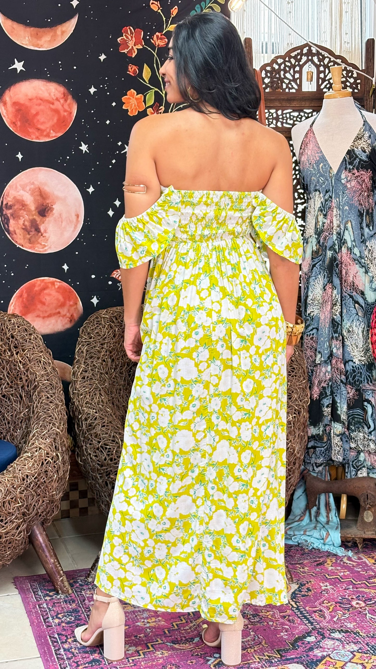 Lyanna Dress-Lime