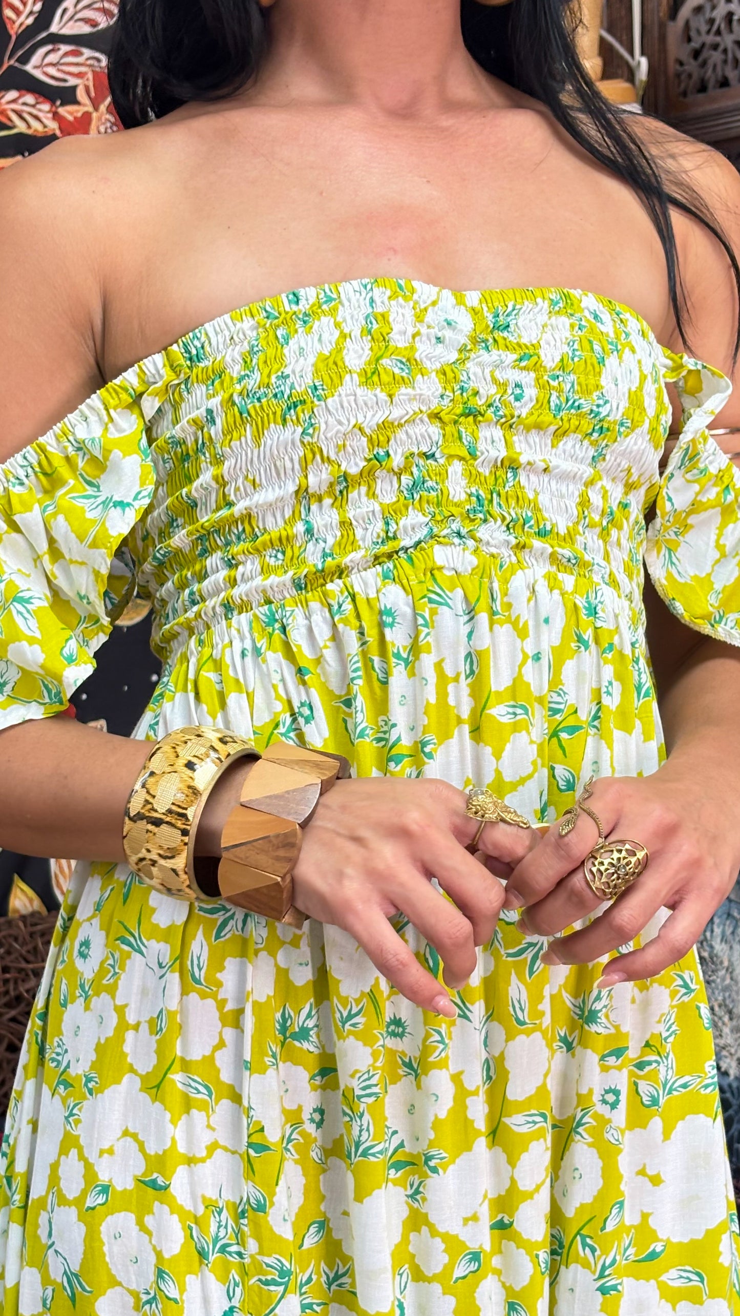 Lyanna Dress-Lime