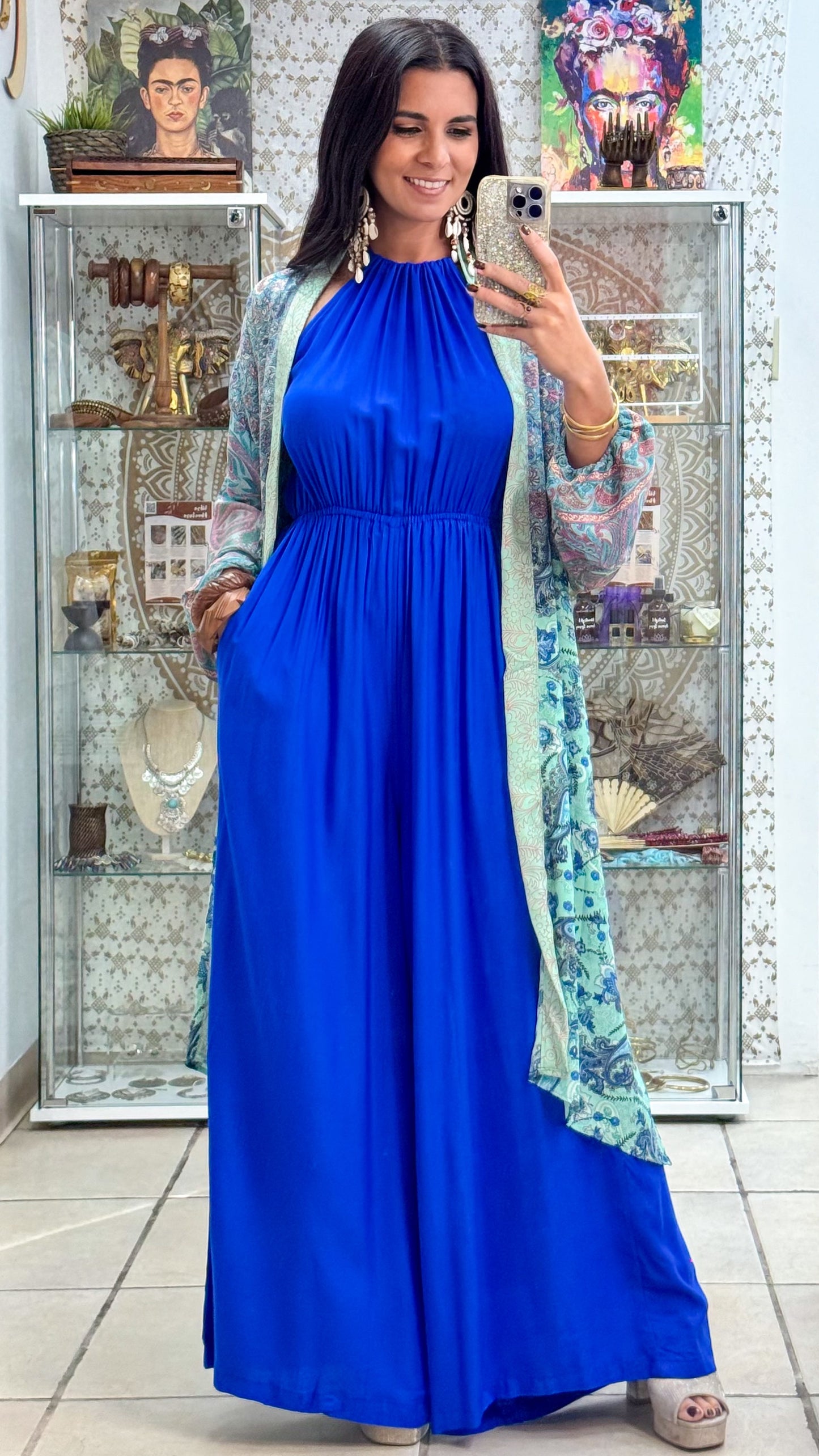 Nirelle Jumpsuit- Blue