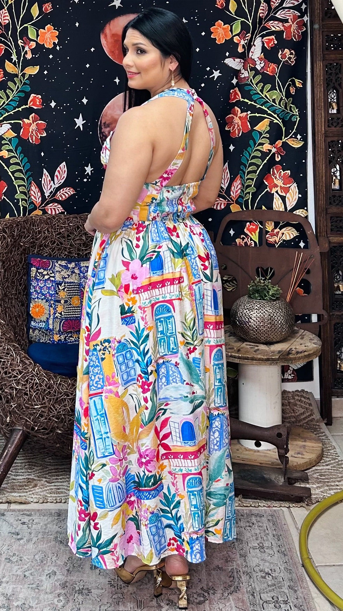 Borinquén Maxi Dress