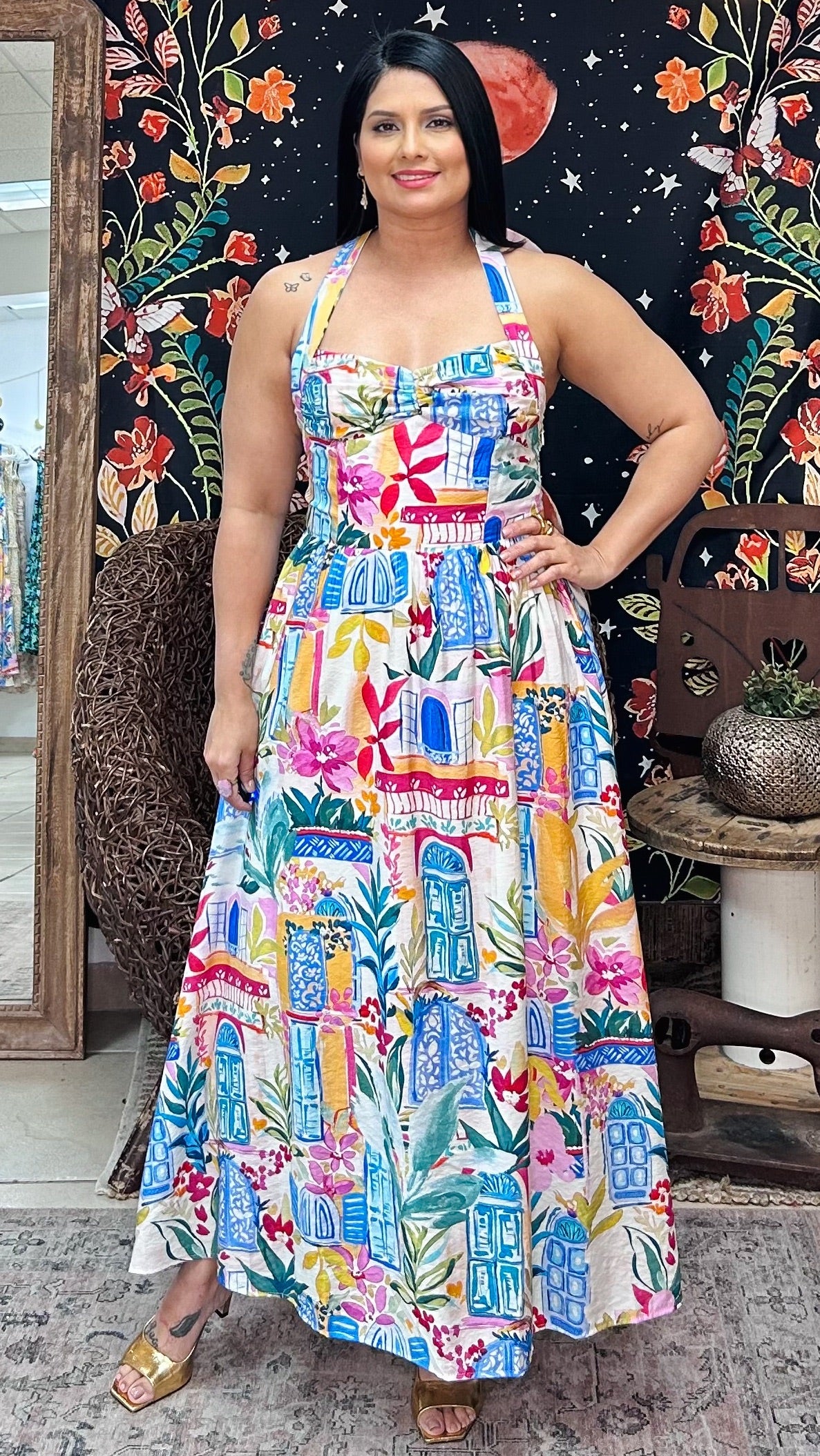 Borinquén Maxi Dress