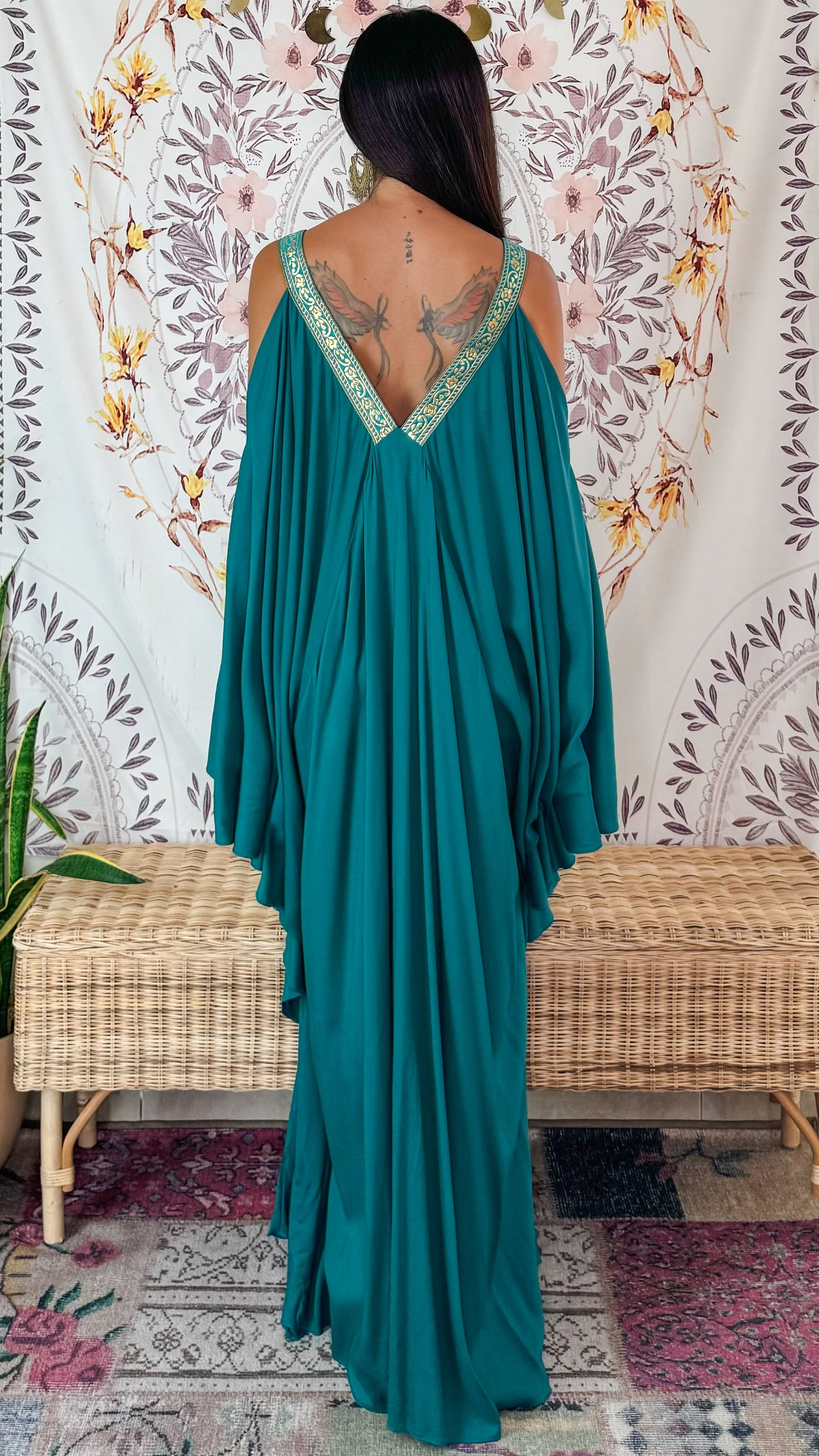 Venus Maxi Dress- Emerald