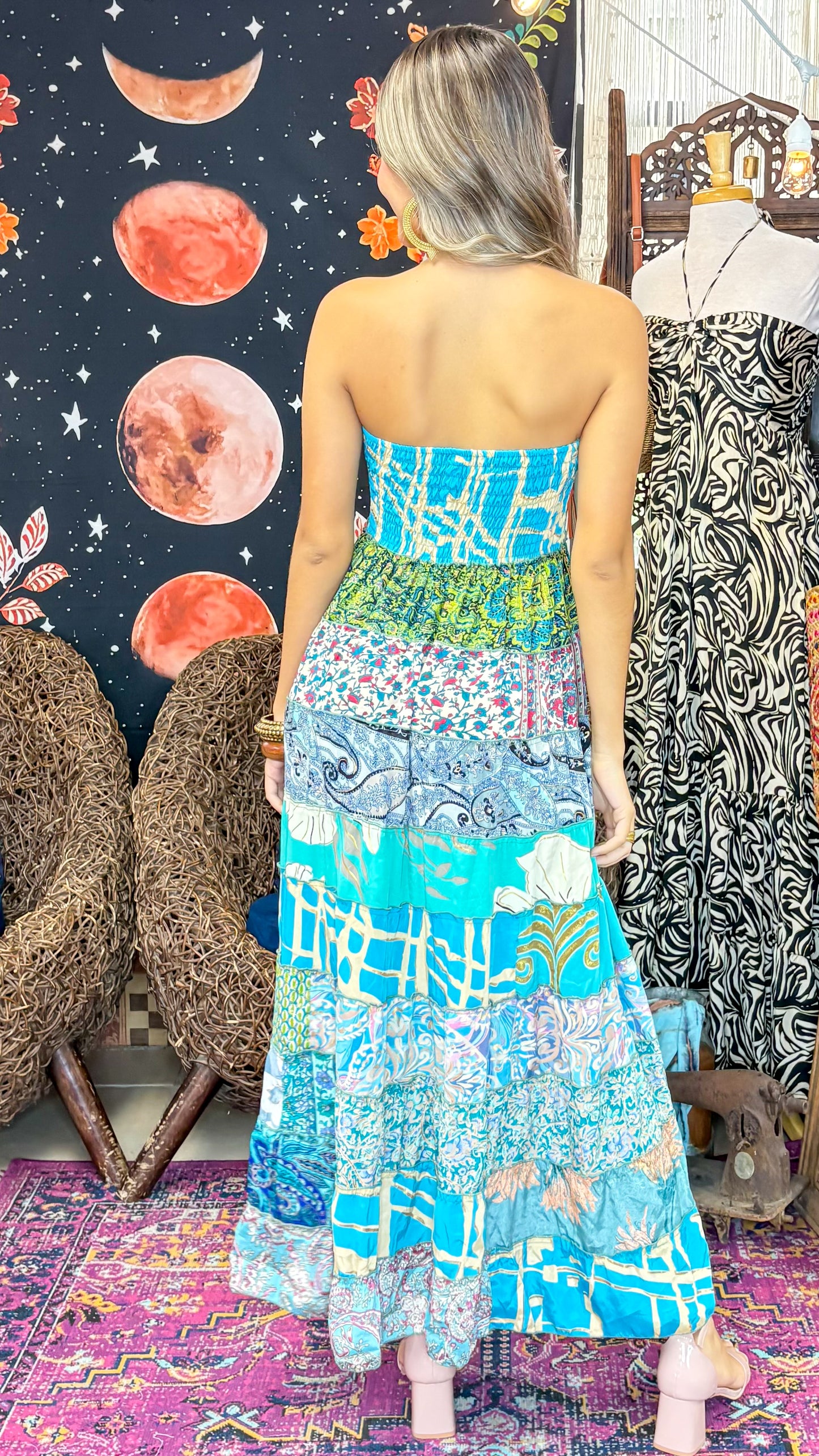 Zoe Patchwork Dress/Skirt