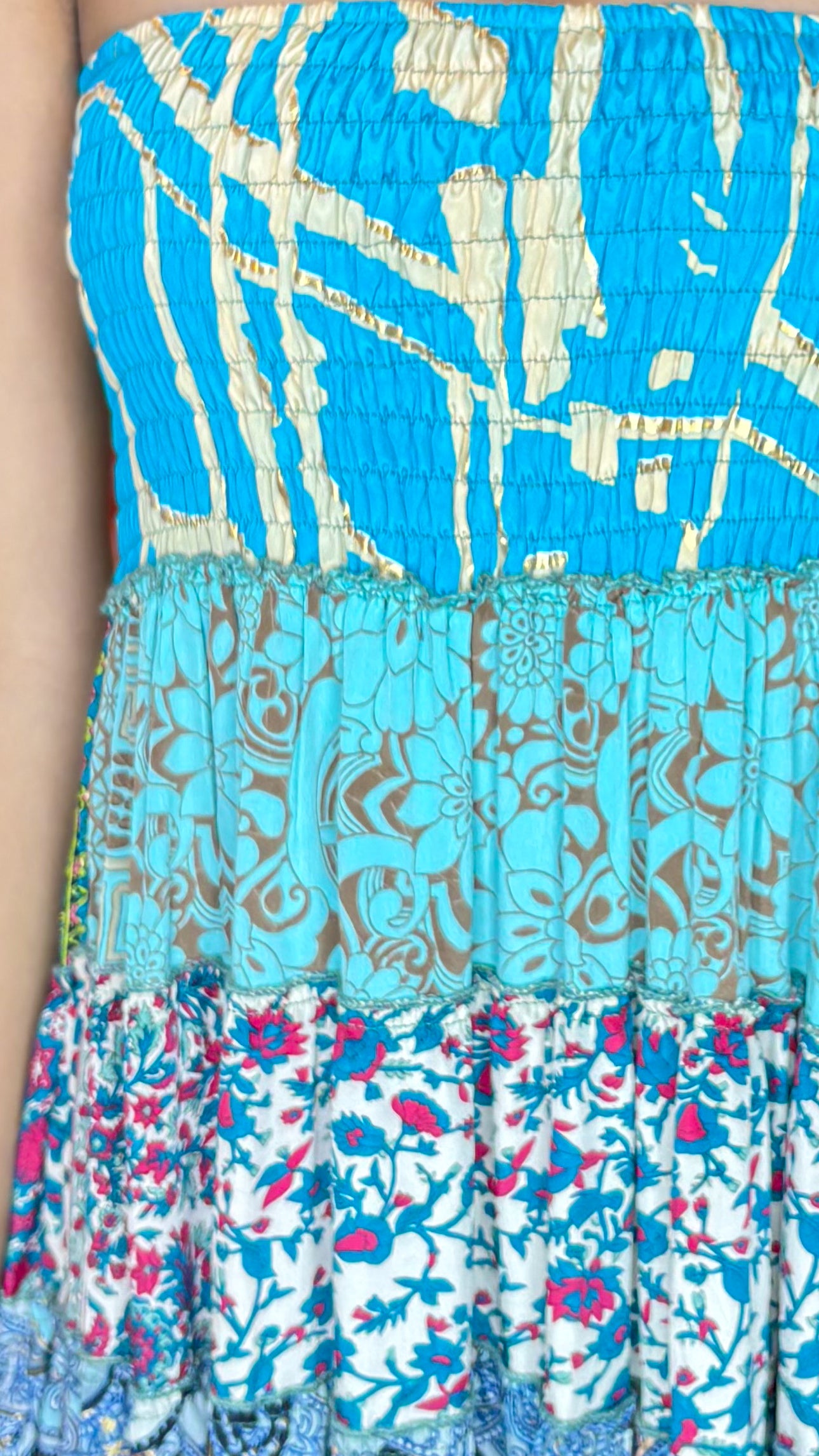 Zoe Patchwork Dress/Skirt