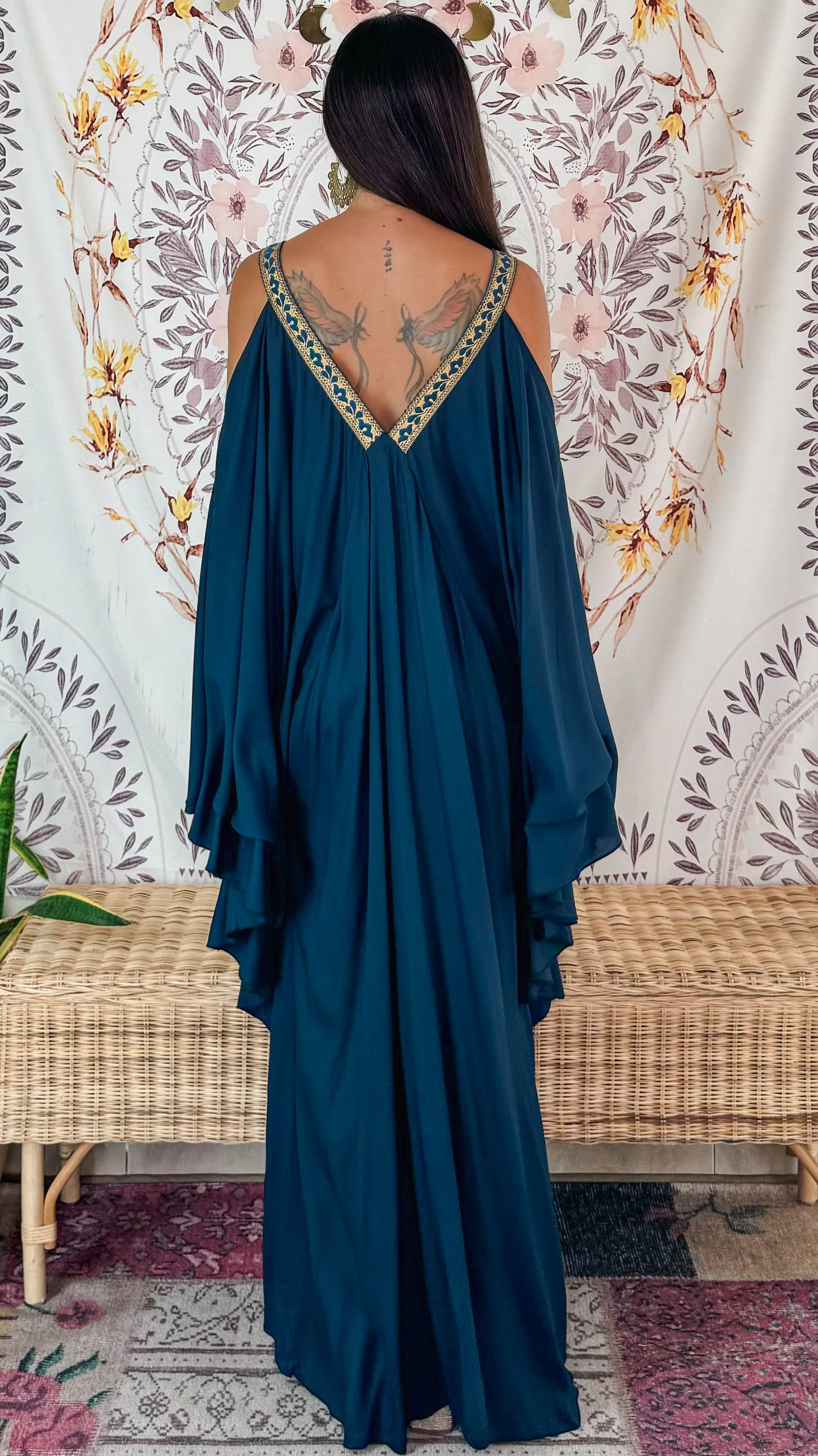 Venus Maxi Dress- Teal