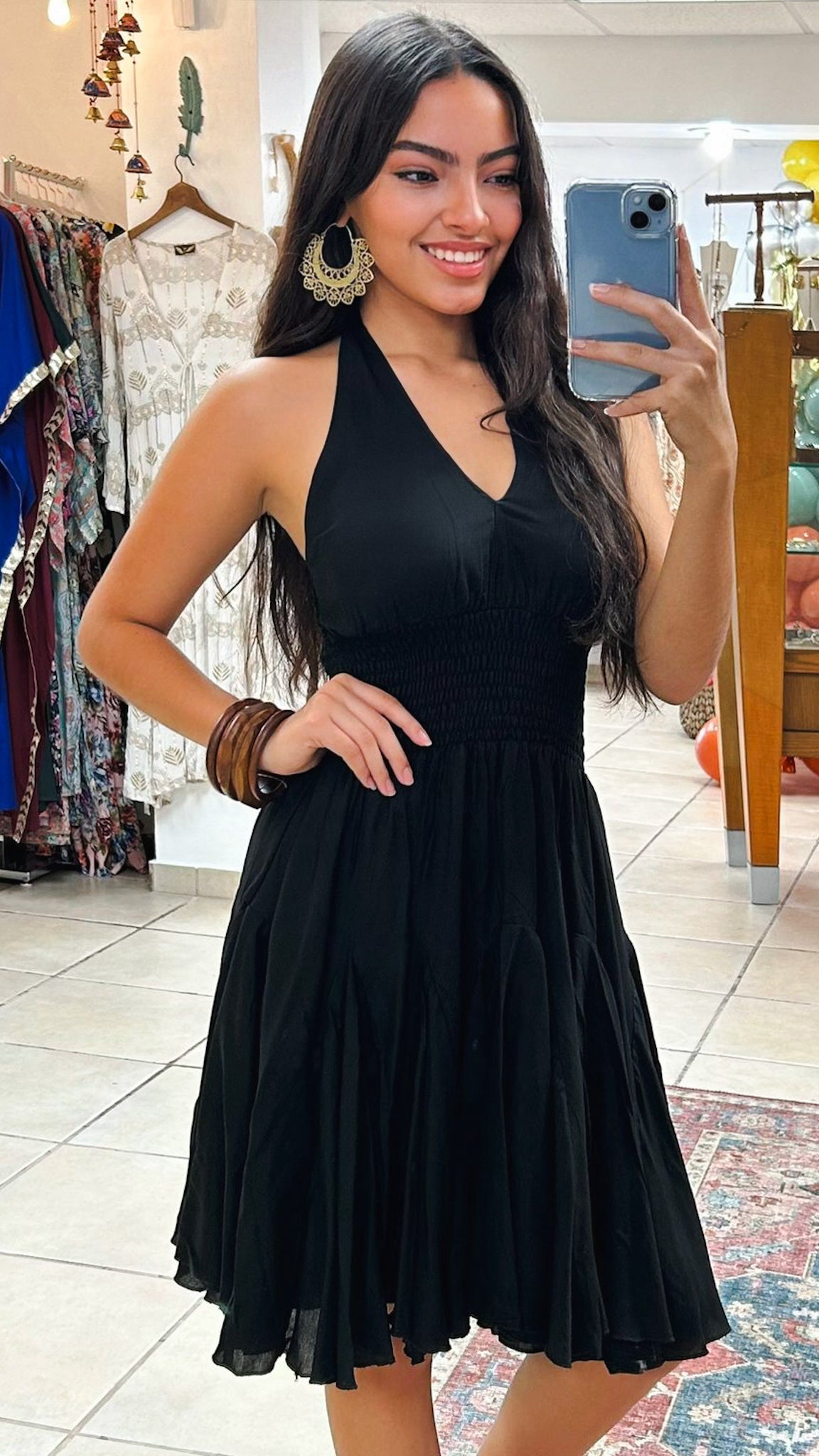 Selena Dress- Black