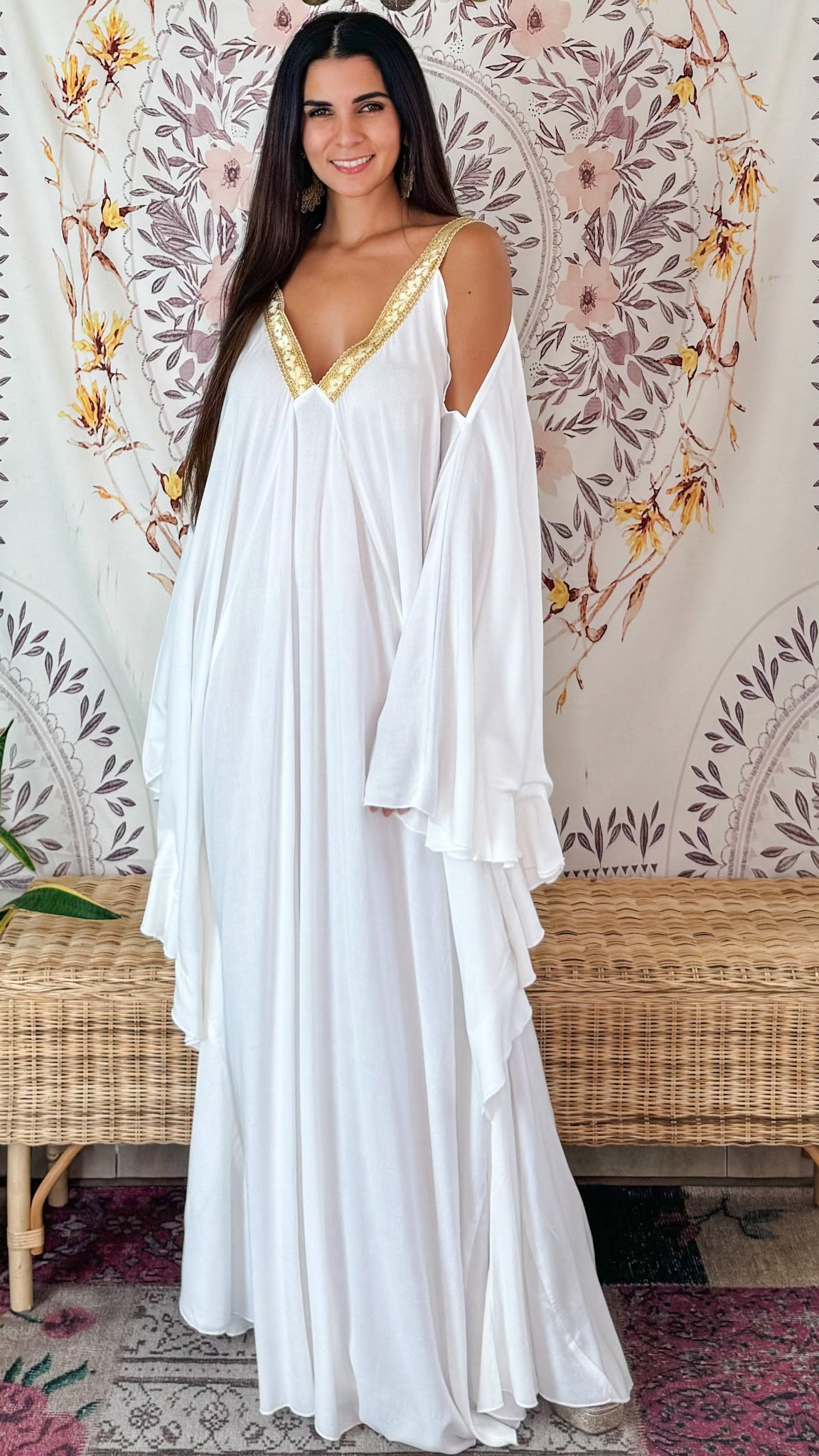 Venus Maxi Dress- White