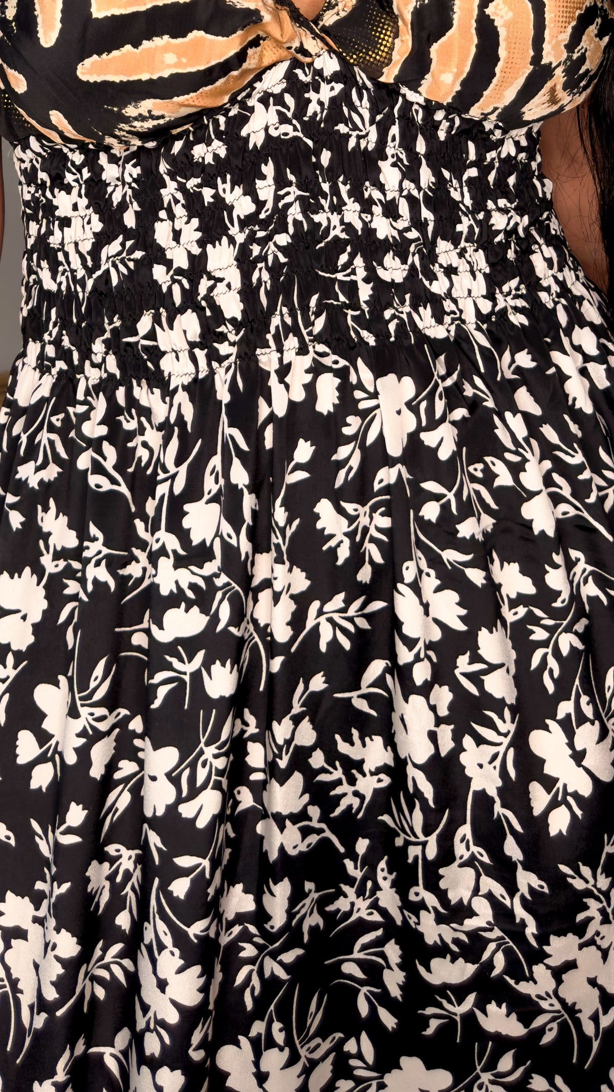 Peasant Patchwork Dress
