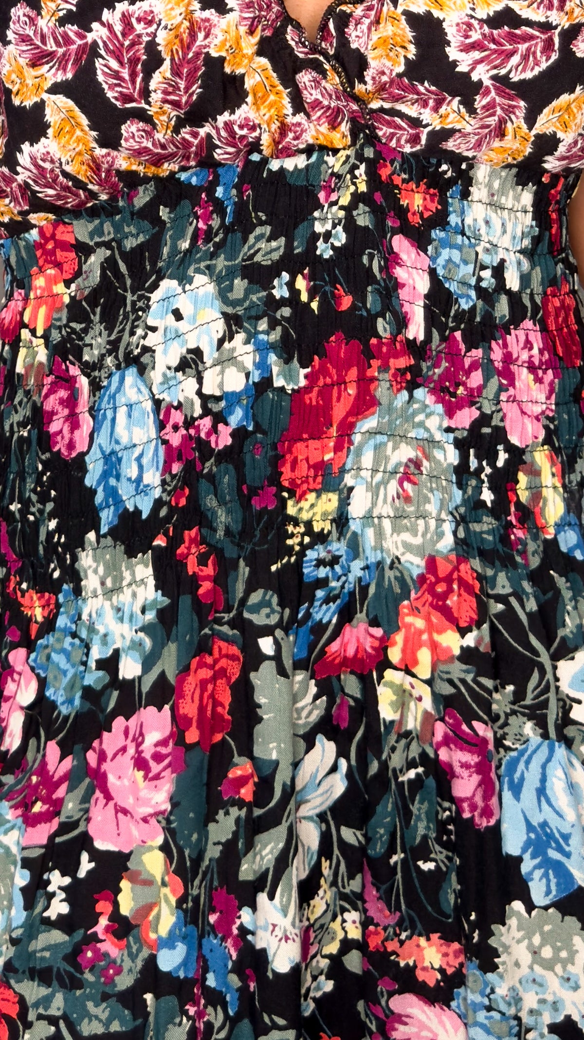 Peasant Patchwork Dress