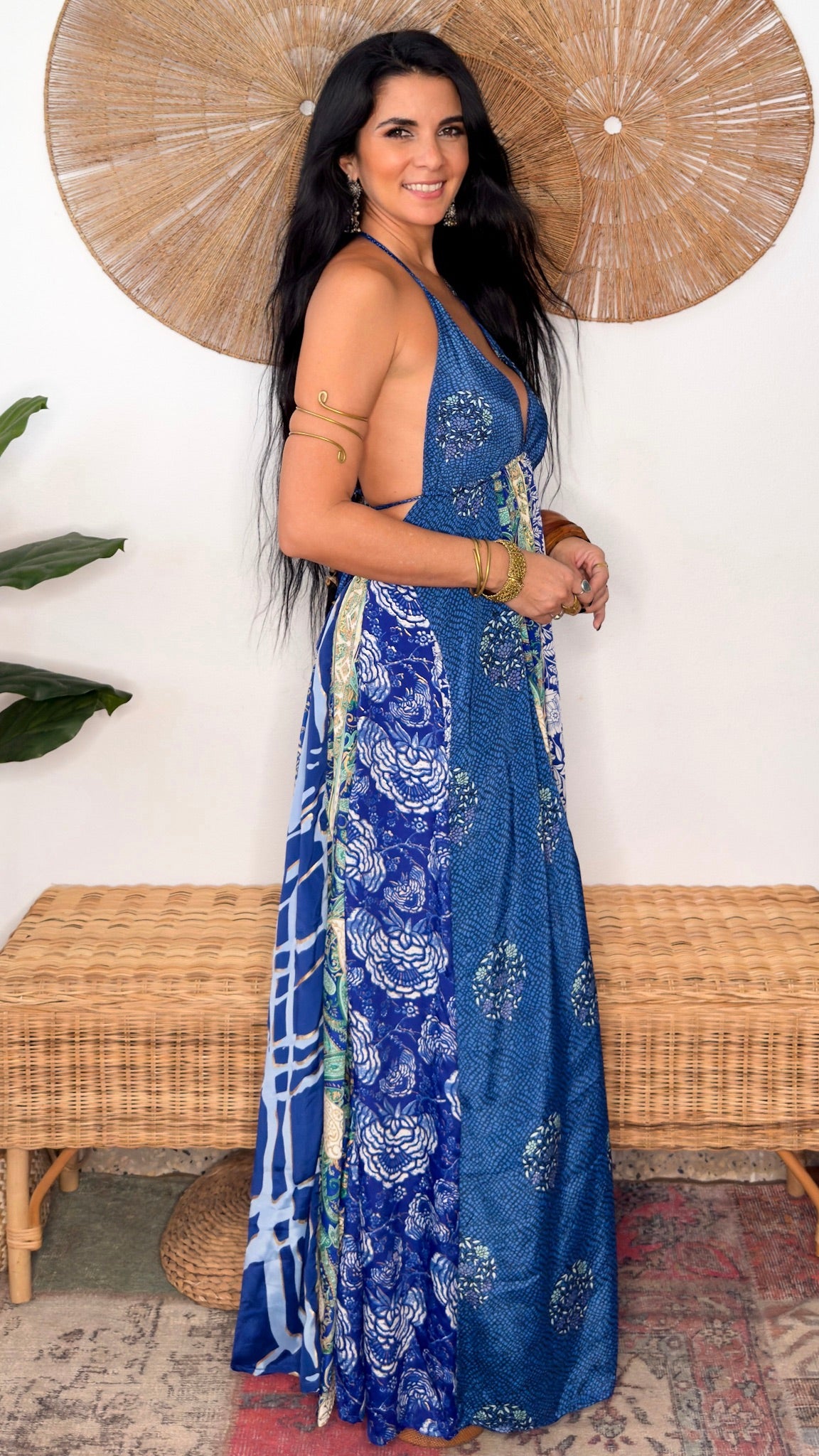 Boho Patchwork Dress