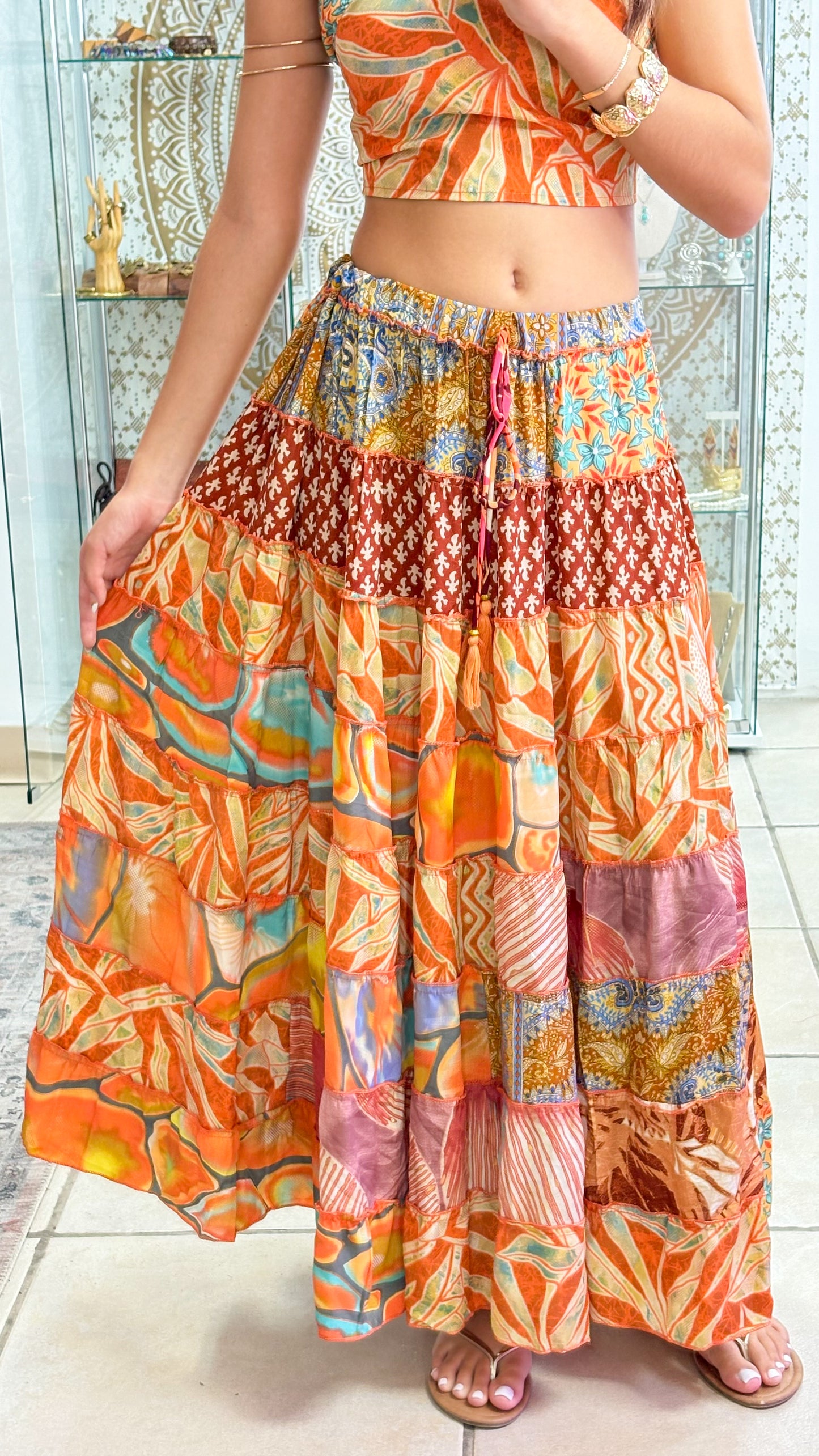 Hippie Patchwork Skirt