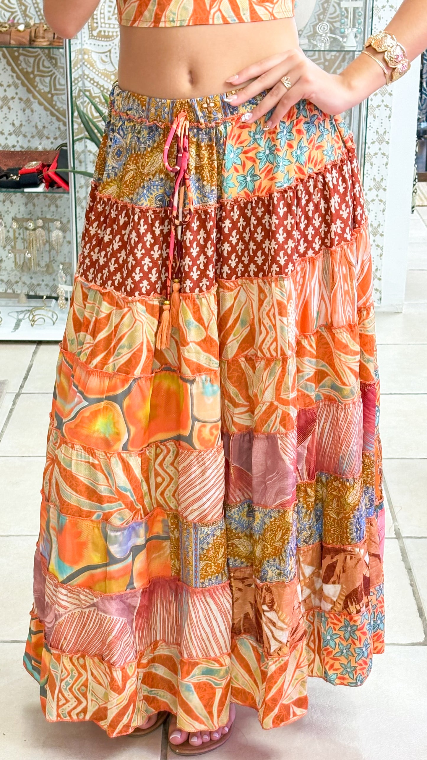 Hippie Patchwork Skirt
