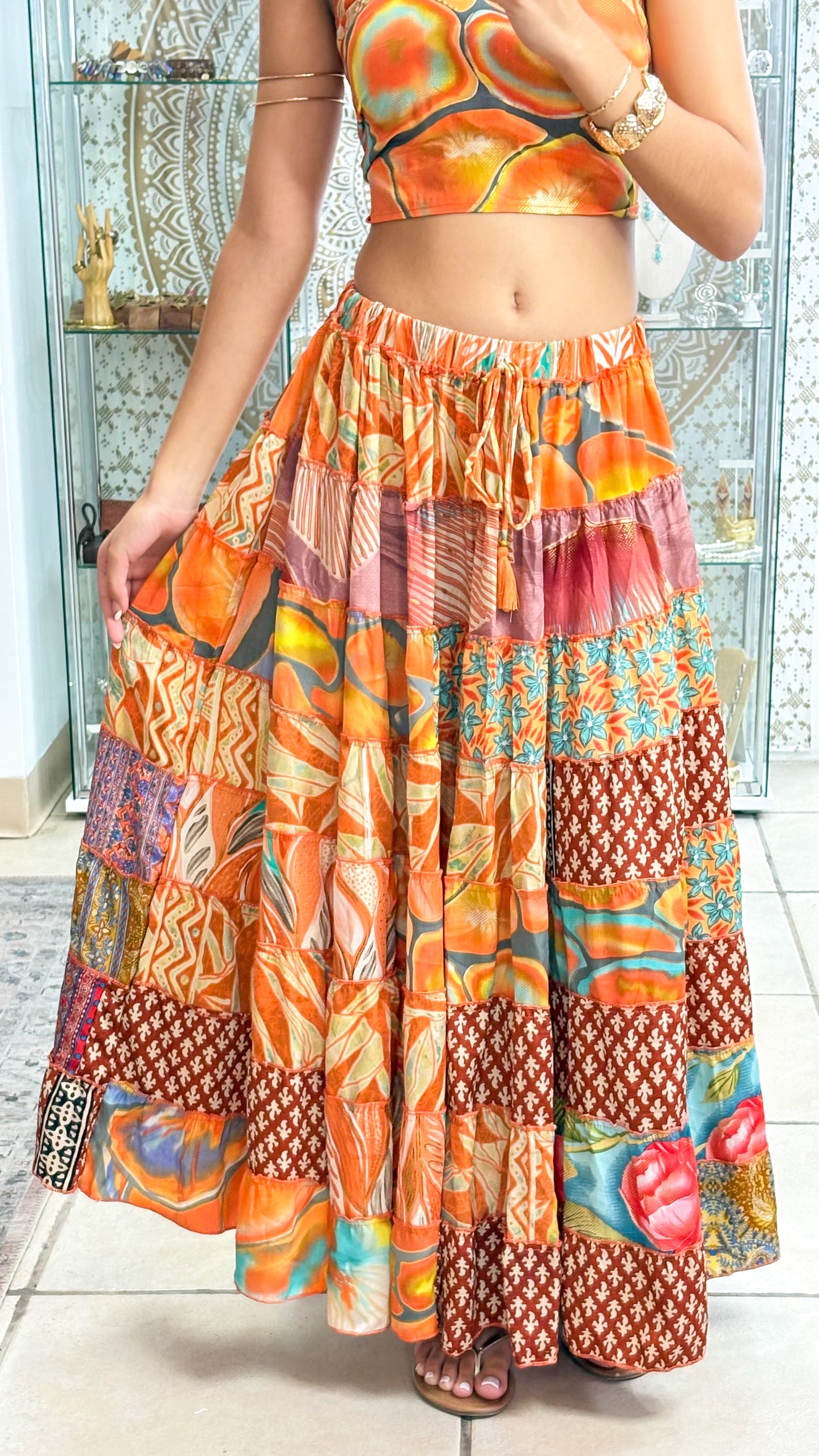 Hippie Patchwork Skirt