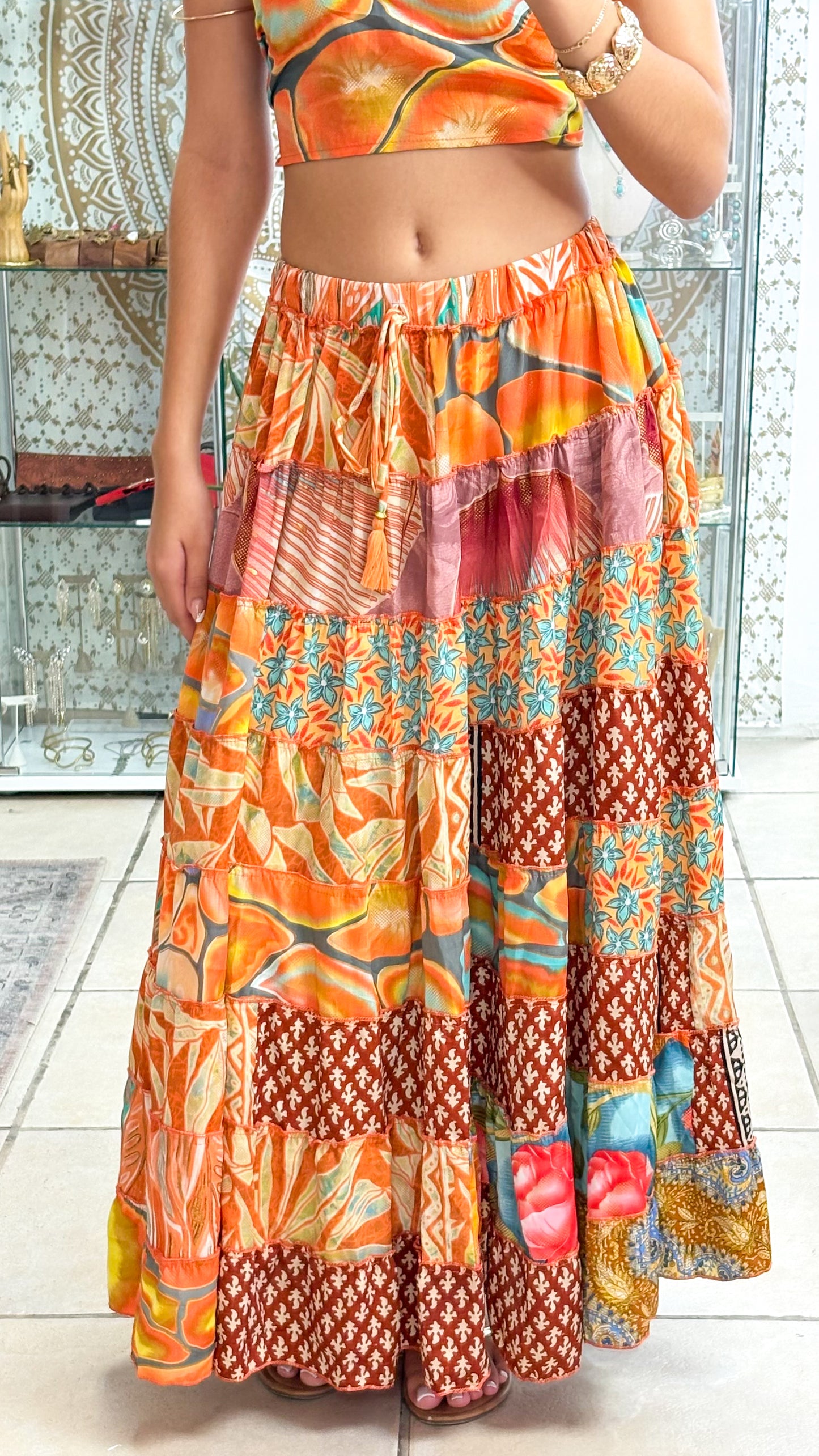 Hippie Patchwork Skirt