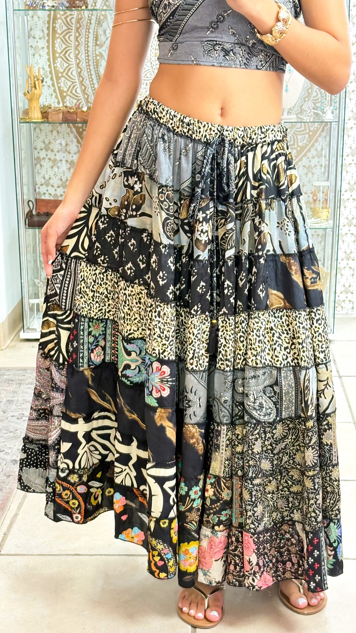 Hippie Patchwork Skirt