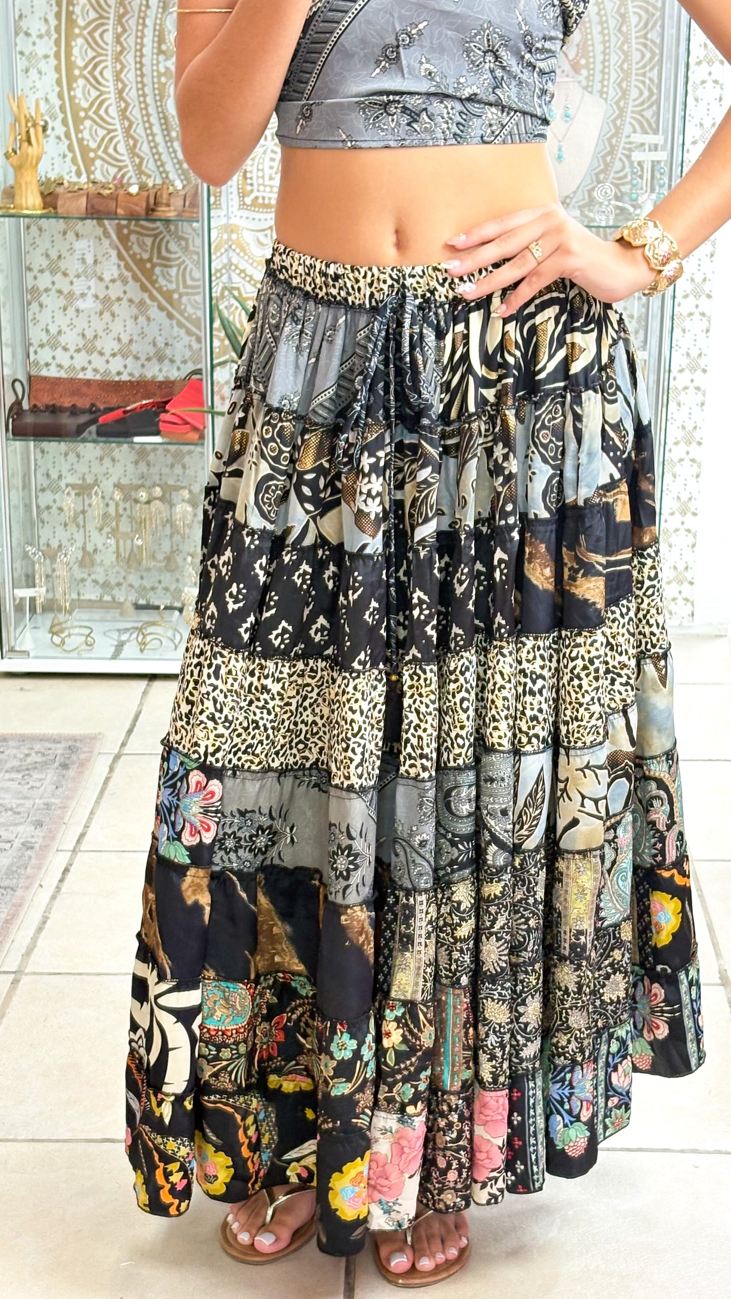 Hippie Patchwork Skirt