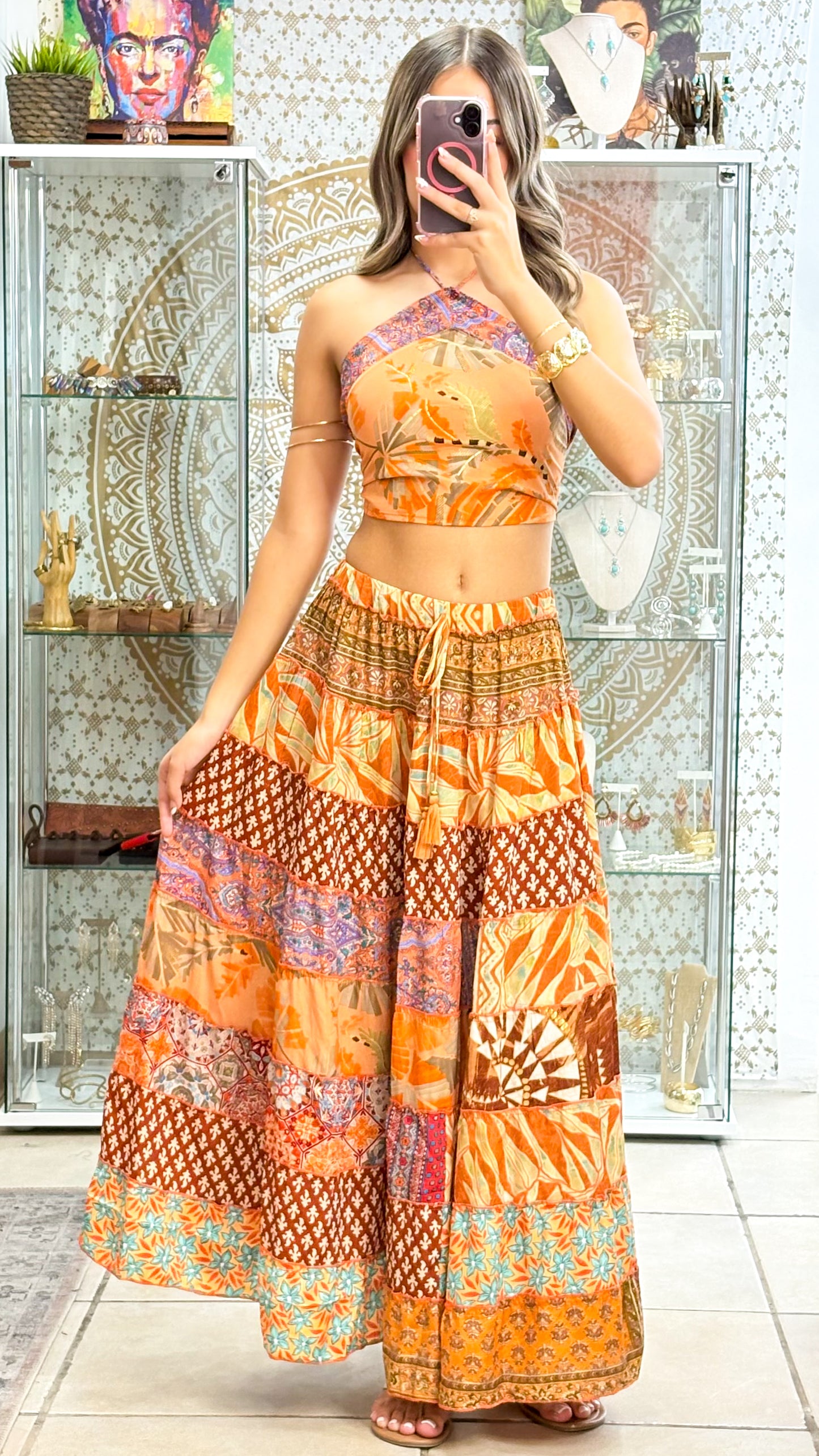 Hippie Patchwork Skirt