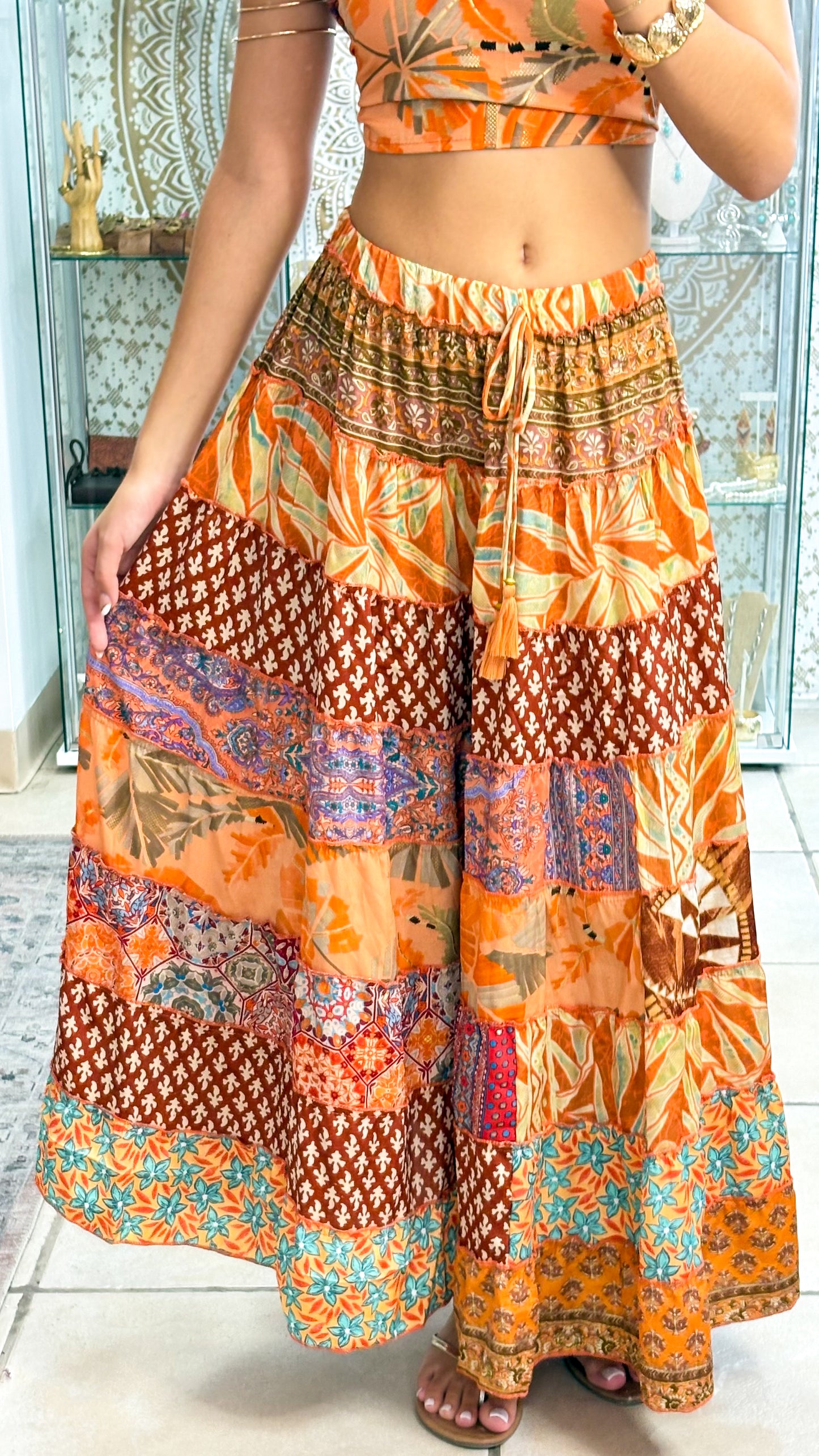Hippie Patchwork Skirt