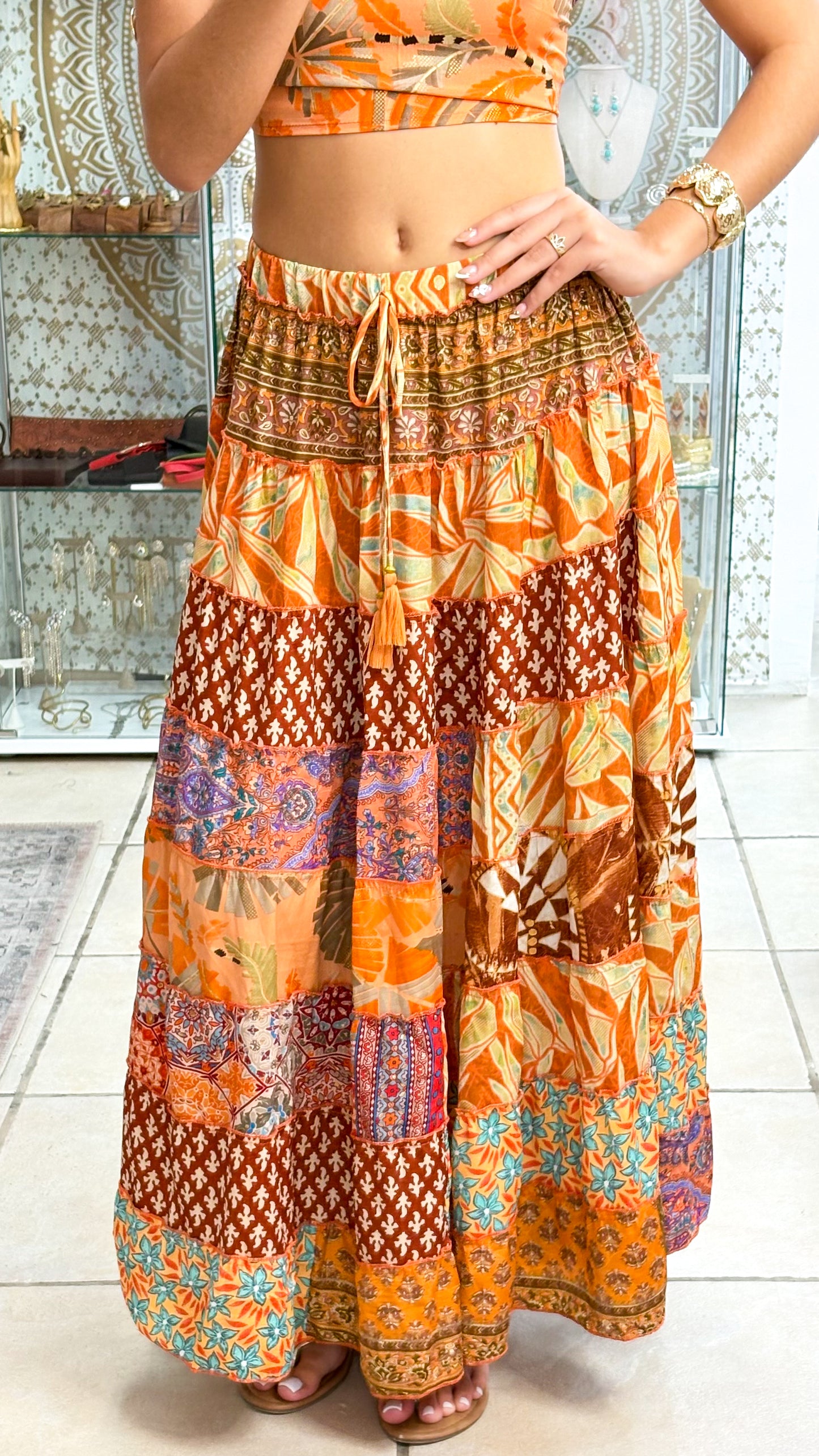 Hippie Patchwork Skirt