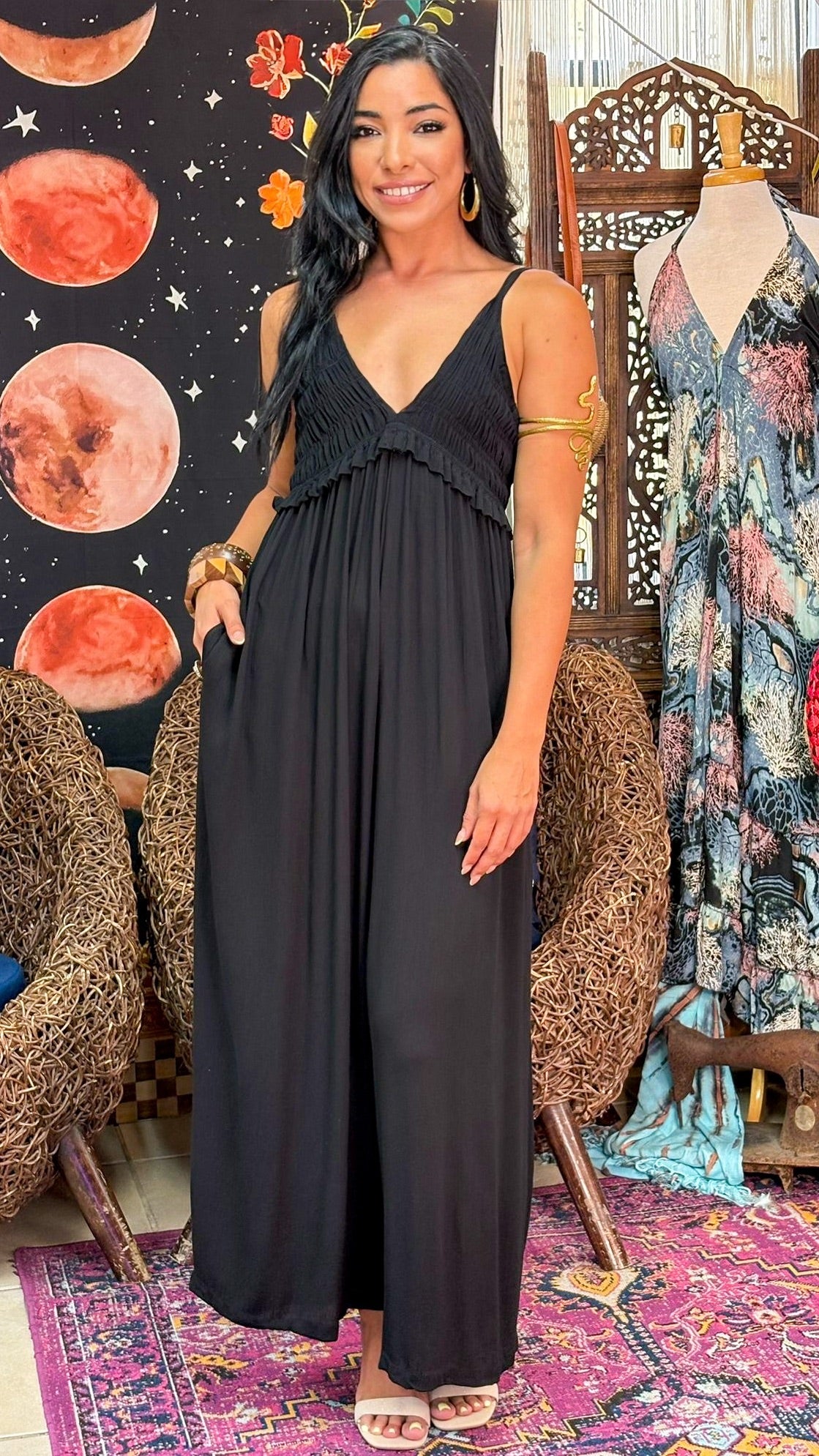 Sencia Jumpsuit- Black