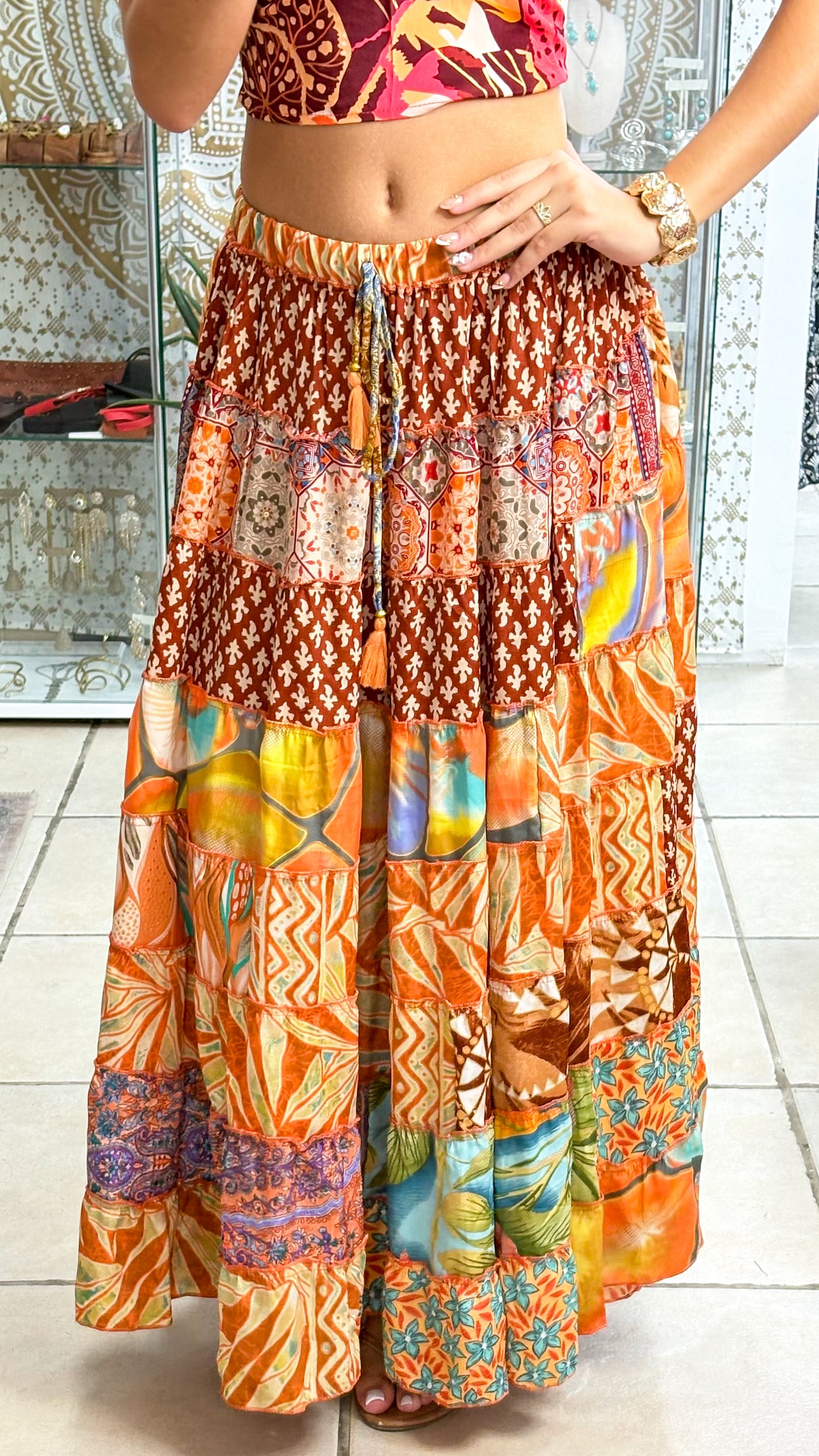 Hippie Patchwork Skirt
