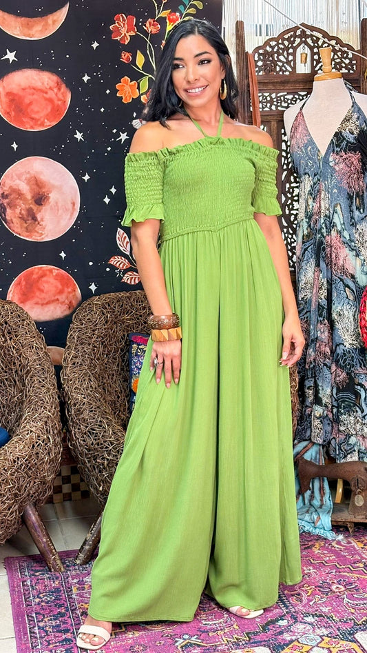 Amely Jumpsuit- Green