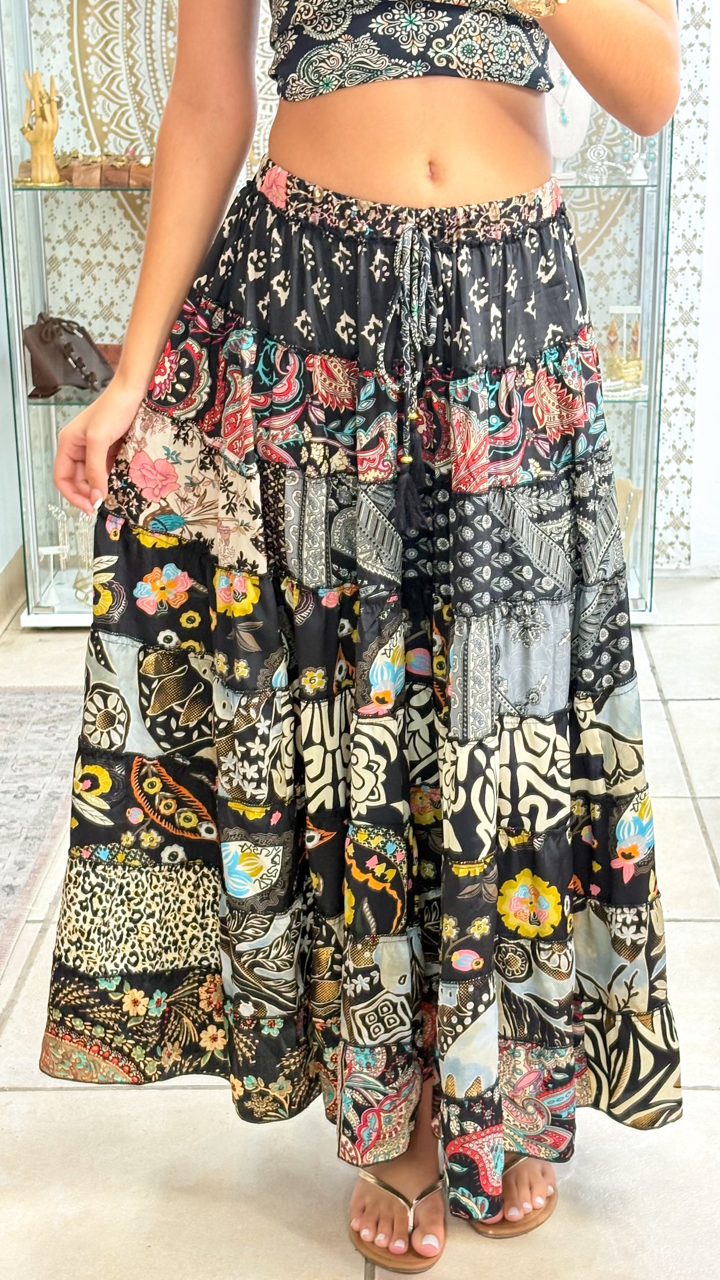 Hippie Patchwork Skirt