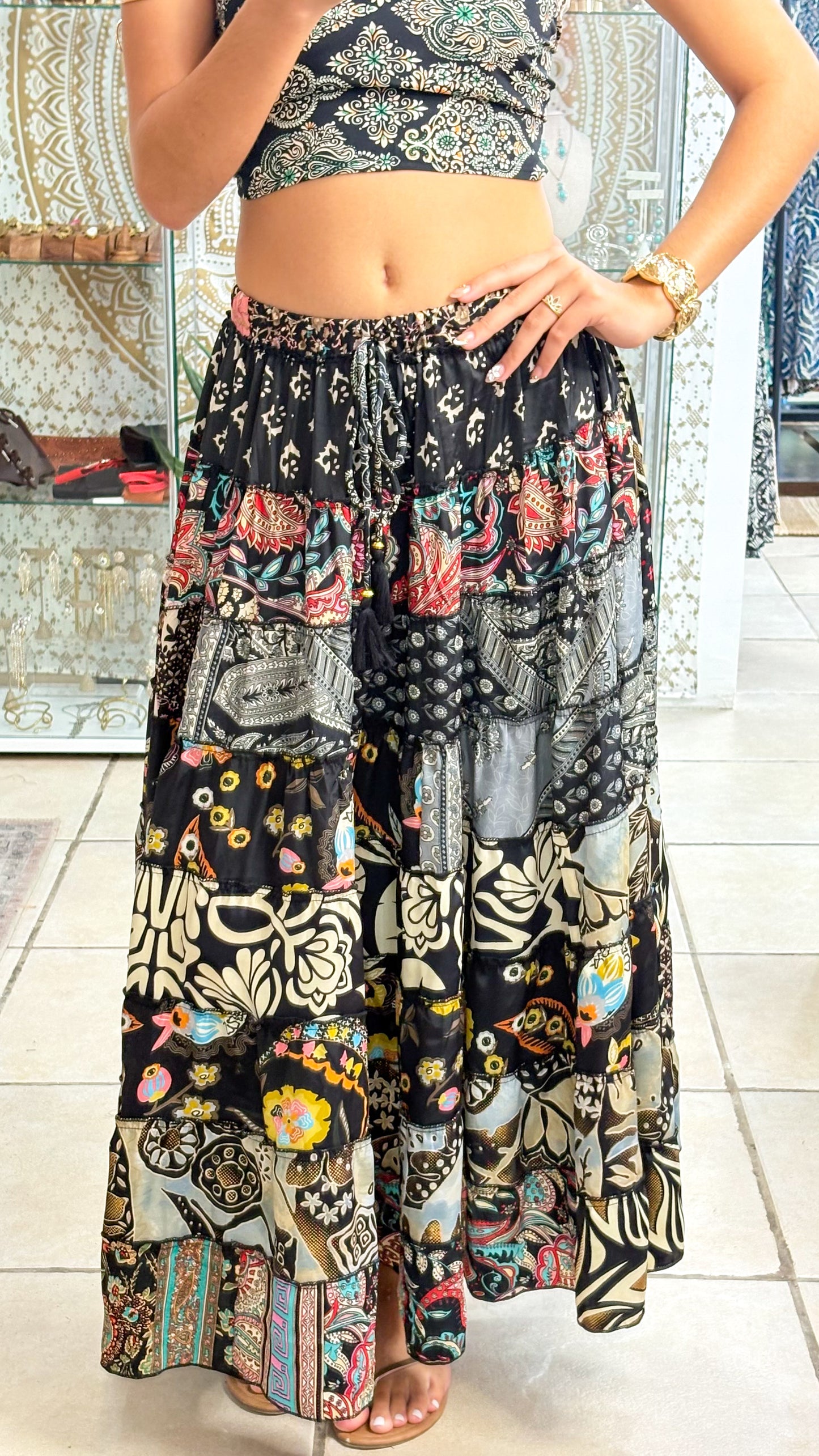 Hippie Patchwork Skirt