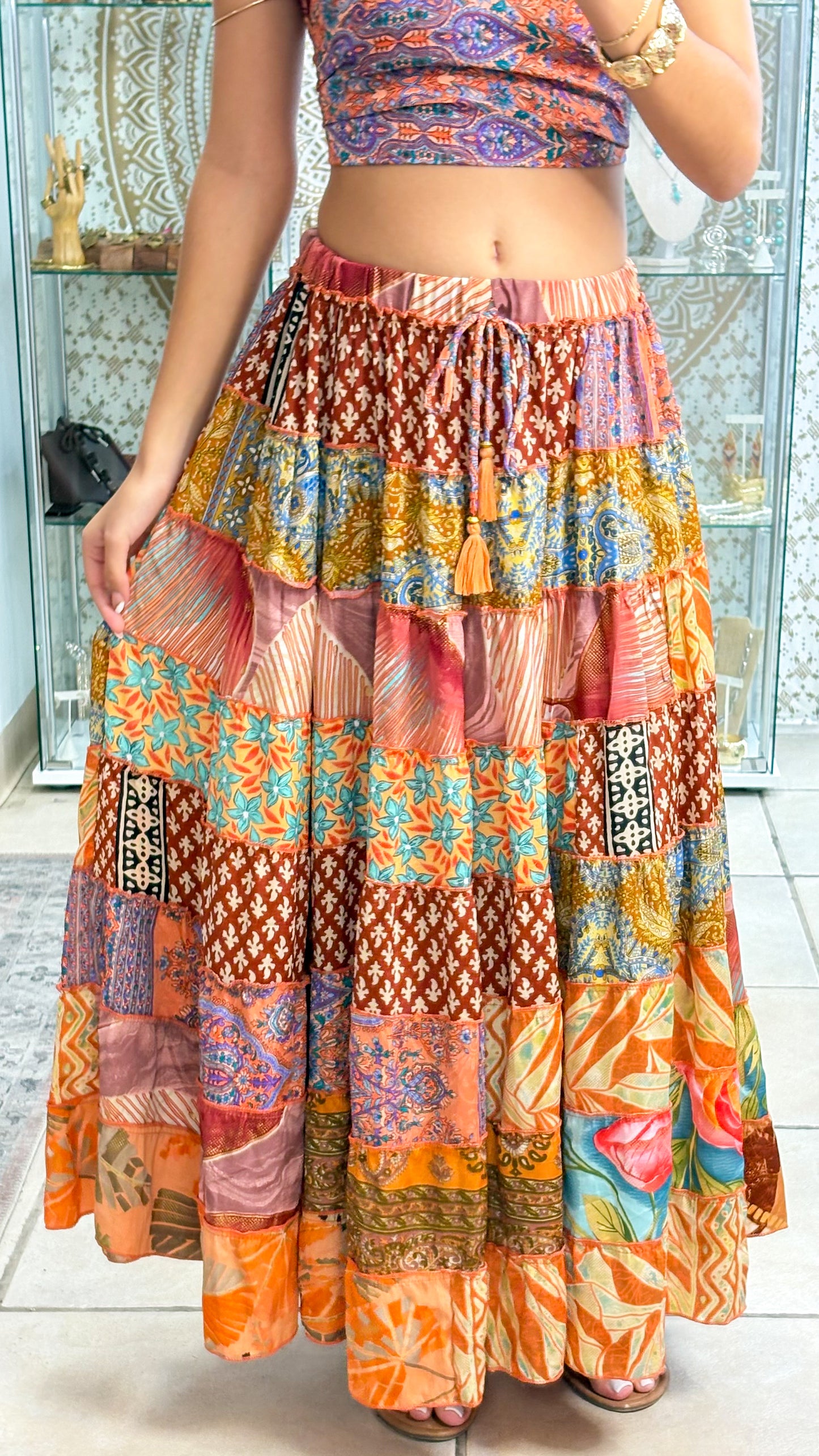 Hippie Patchwork Skirt