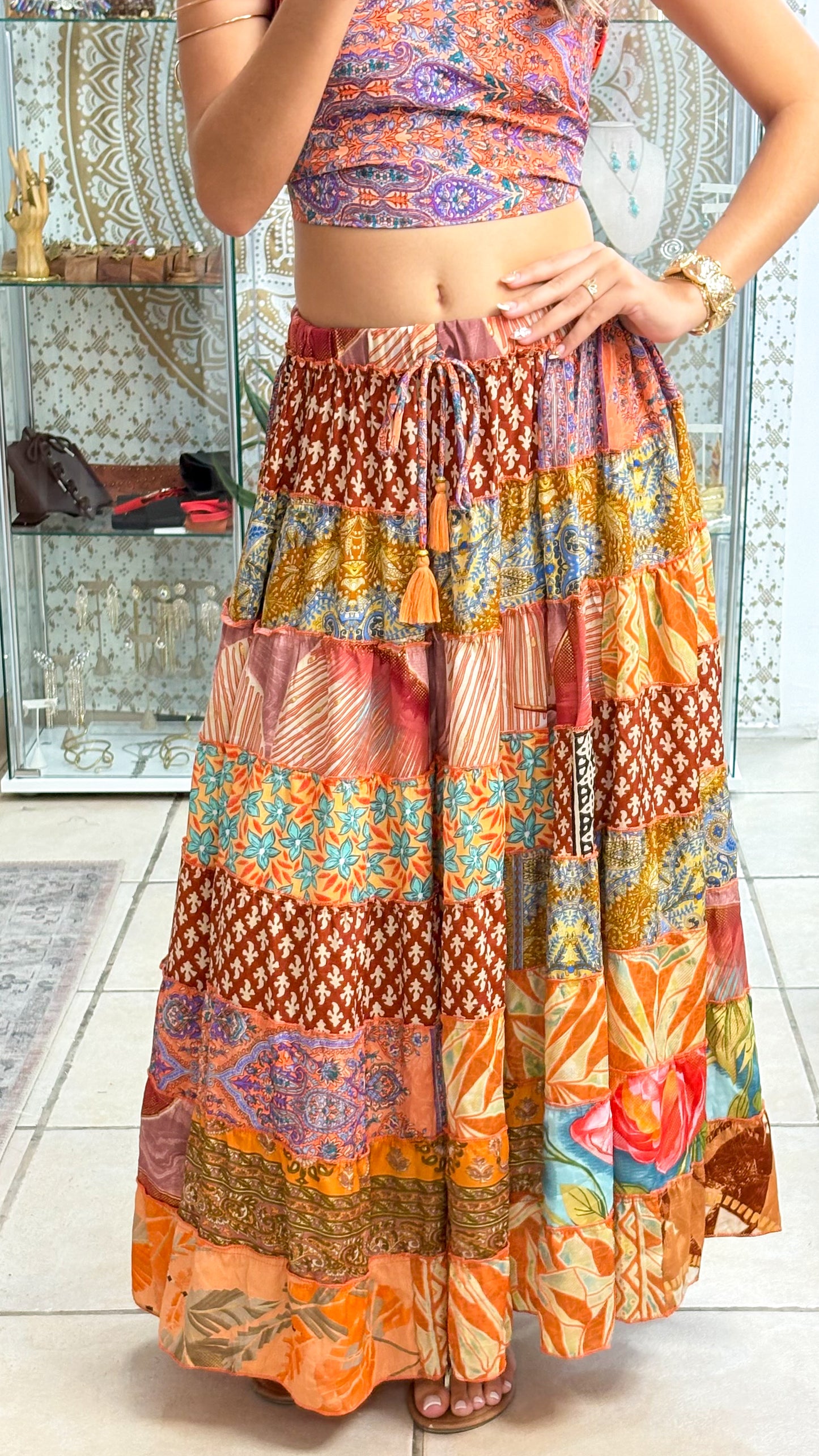 Hippie Patchwork Skirt