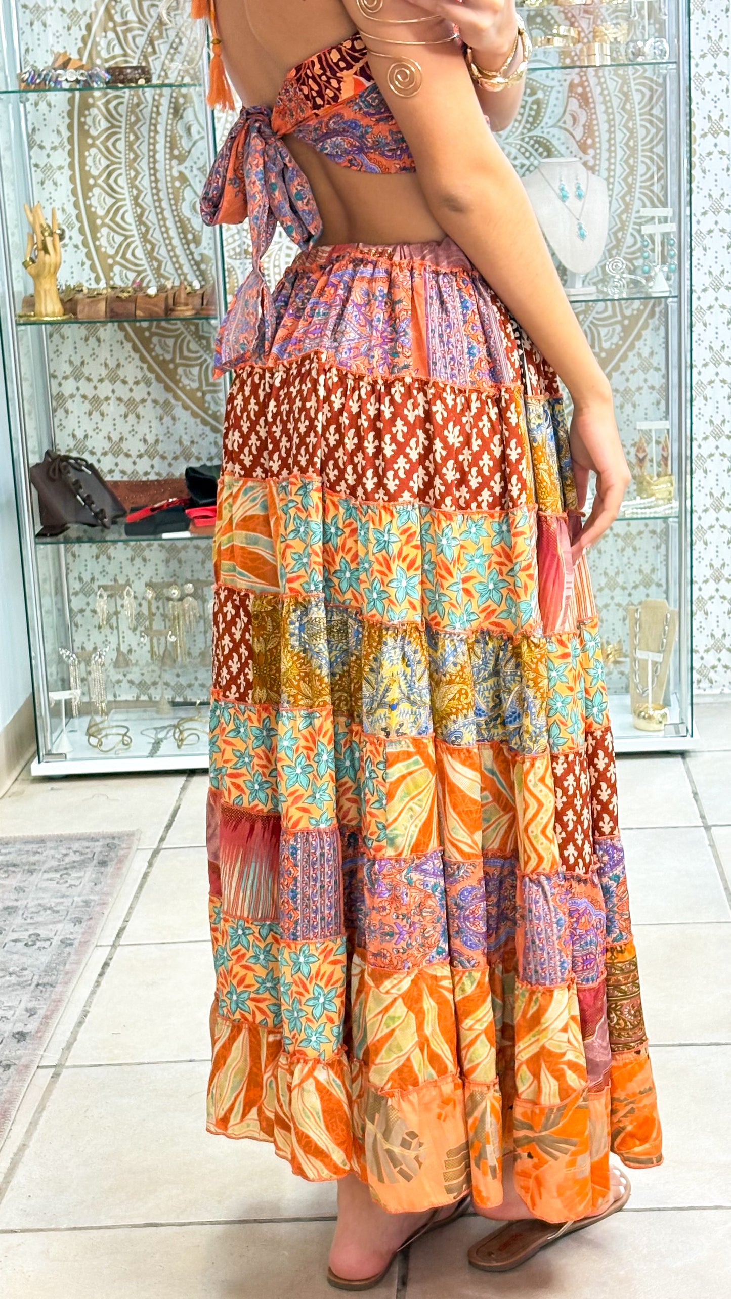 Hippie Patchwork Skirt