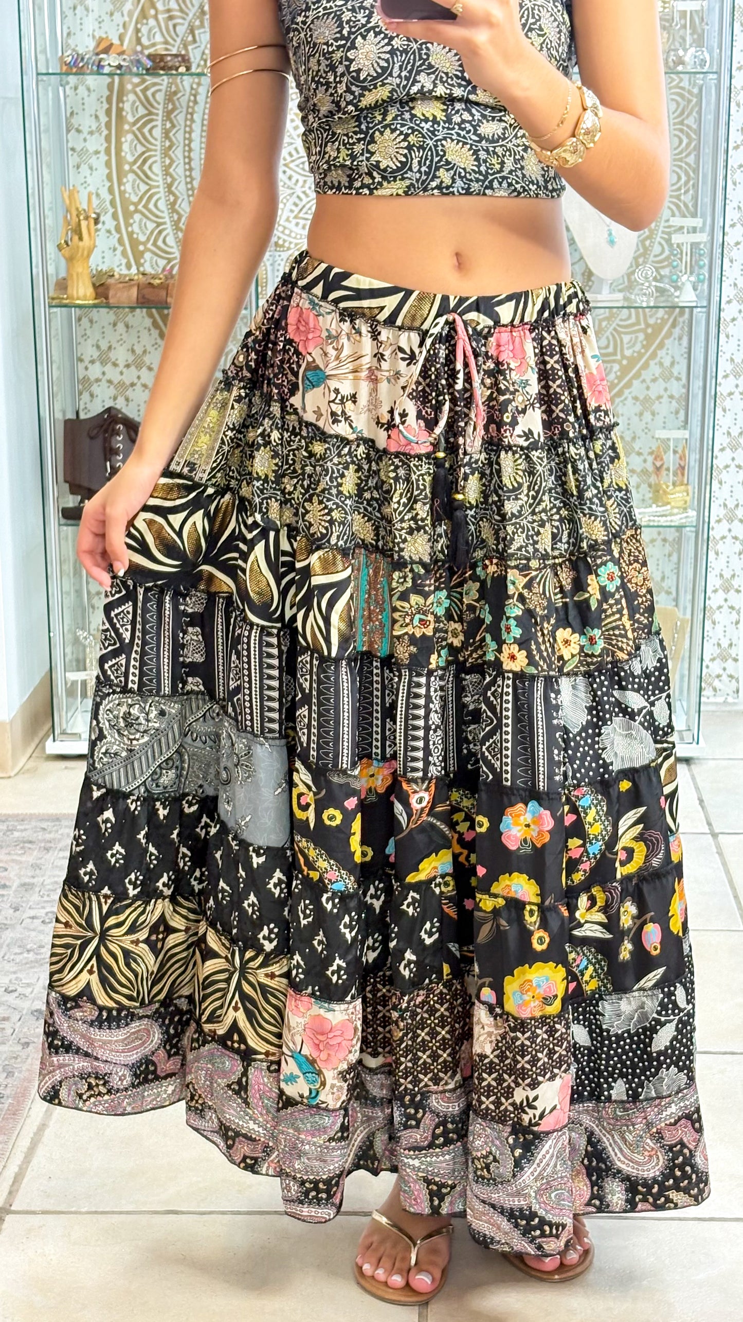 Hippie Patchwork Skirt