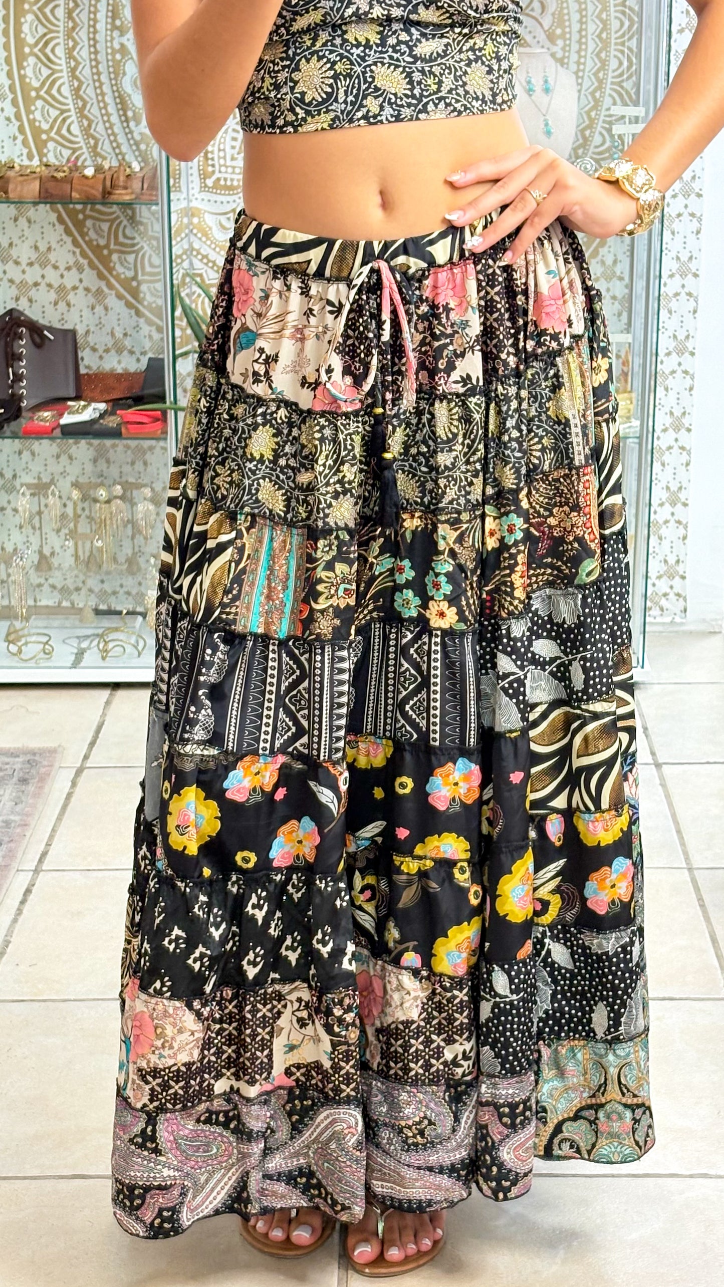 Hippie Patchwork Skirt