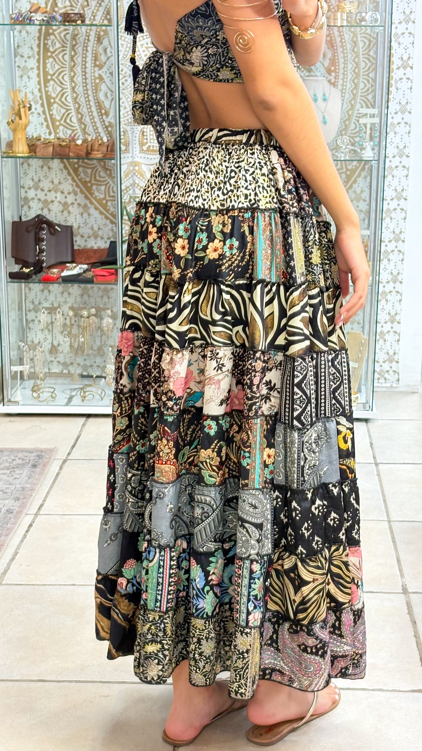 Hippie Patchwork Skirt