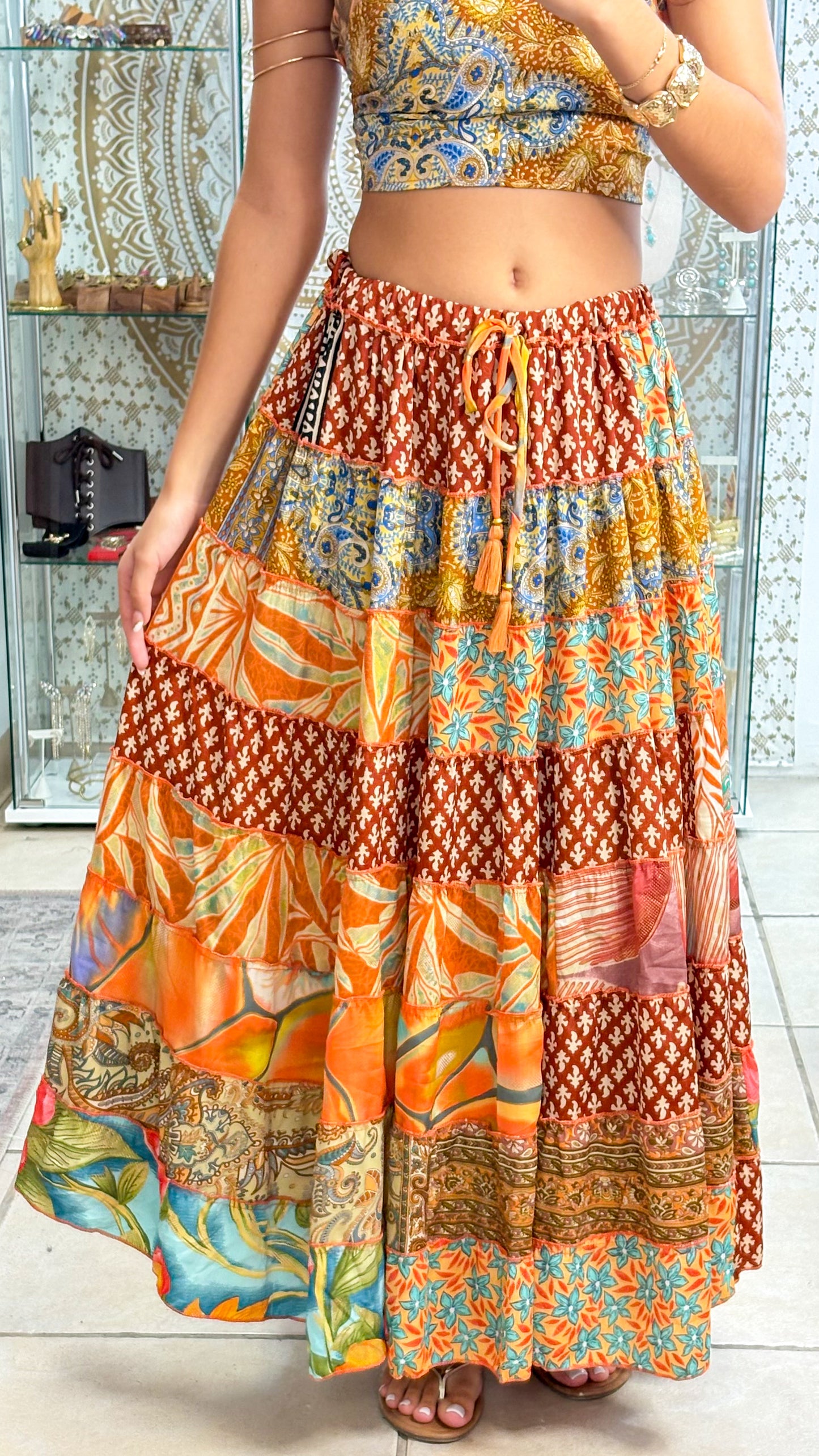Hippie Patchwork Skirt